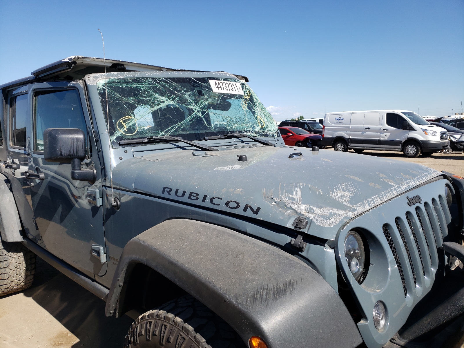 Photo 9 from auction – 2014 JEEP WRANGLER U with VIN 1C4HJWFG1EL108429