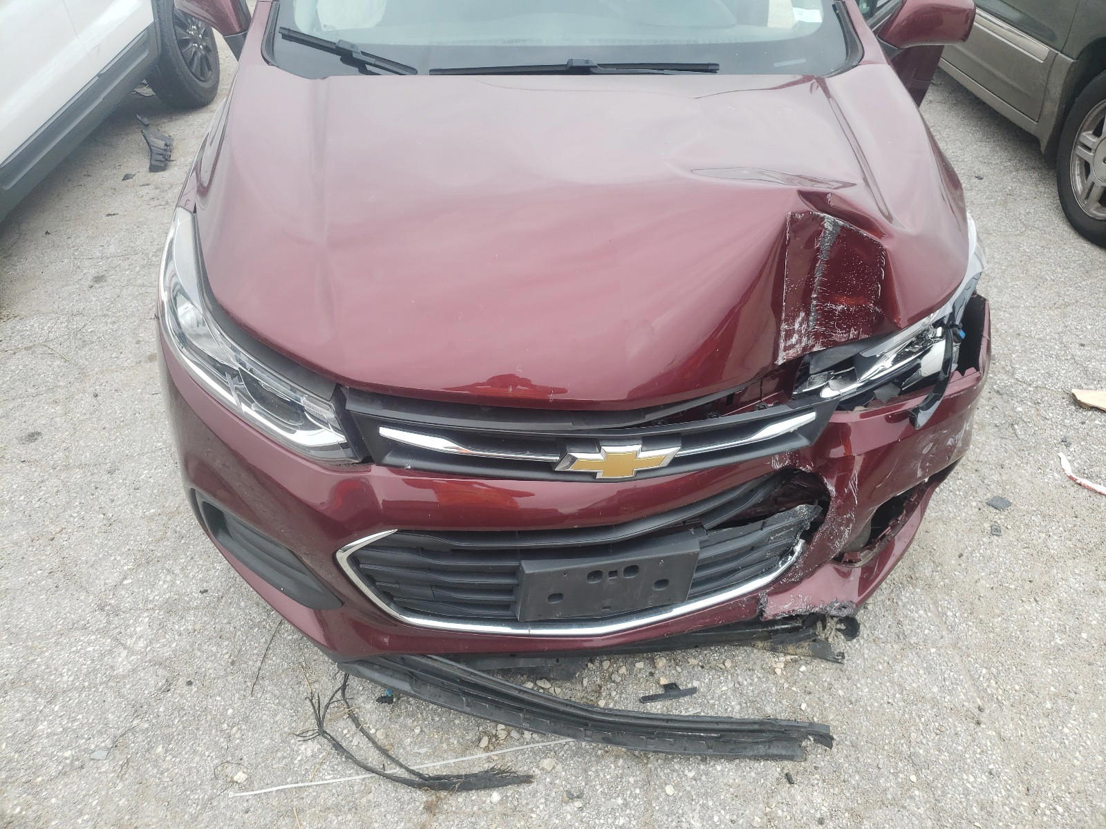 Photo 9 from auction – 2017 CHEVROLET TRAX LS with VIN 3GNCJKSB6HL199095