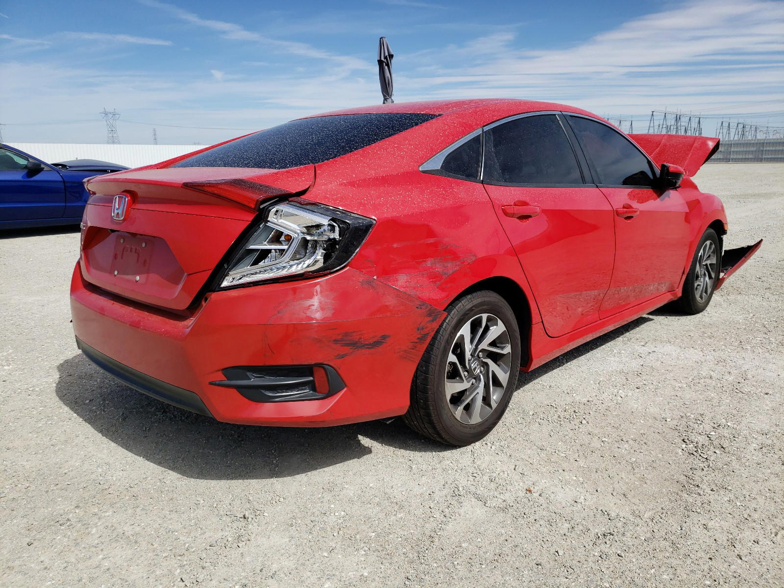 Photo 4 from auction – 2016 HONDA CIVIC EX with VIN 2HGFC2F75GH550240