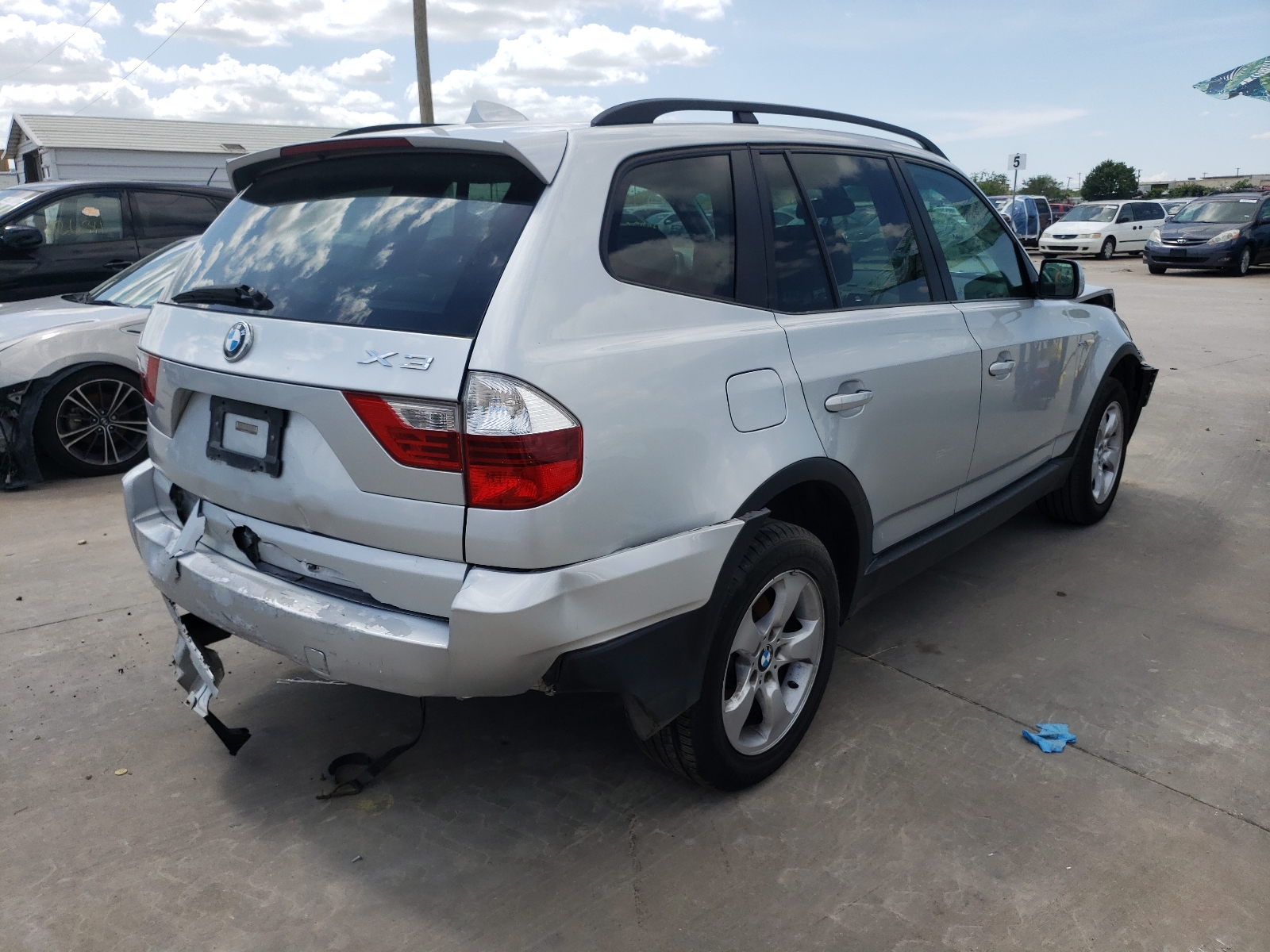 Photo 4 from auction – 2008 BMW X3 3.0SI with VIN WBXPC934X8WJ22935
