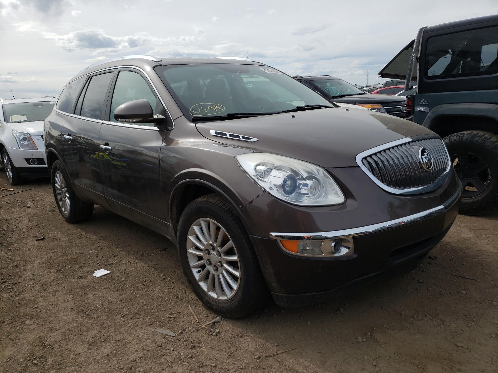 BUICK ENCLAVE 2012 with VIN 5GAKVCED9CJ375134 - Photo from auction