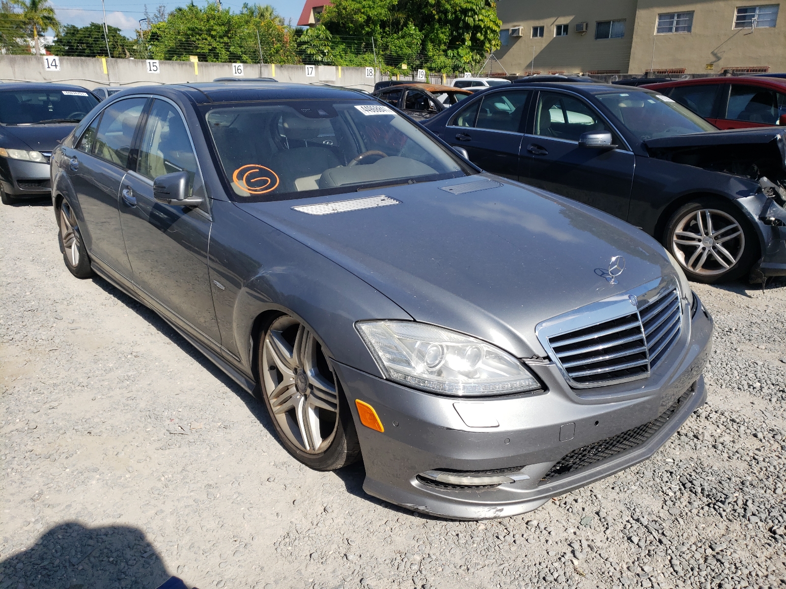 Photo 1 from auction – 2012 MERCEDES-BENZ S 550 with VIN WDDNG7DB2CA429862