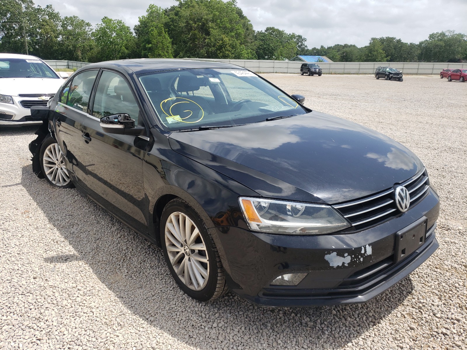 VOLKSWAGEN JETTA SEL 2016 with VIN 3VWL17AJ0GM220429 - Photo from auction