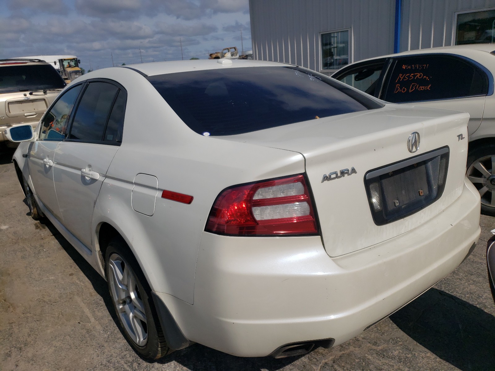 Photo 3 from auction – 2008 ACURA TL with VIN 19UUA66268A010856