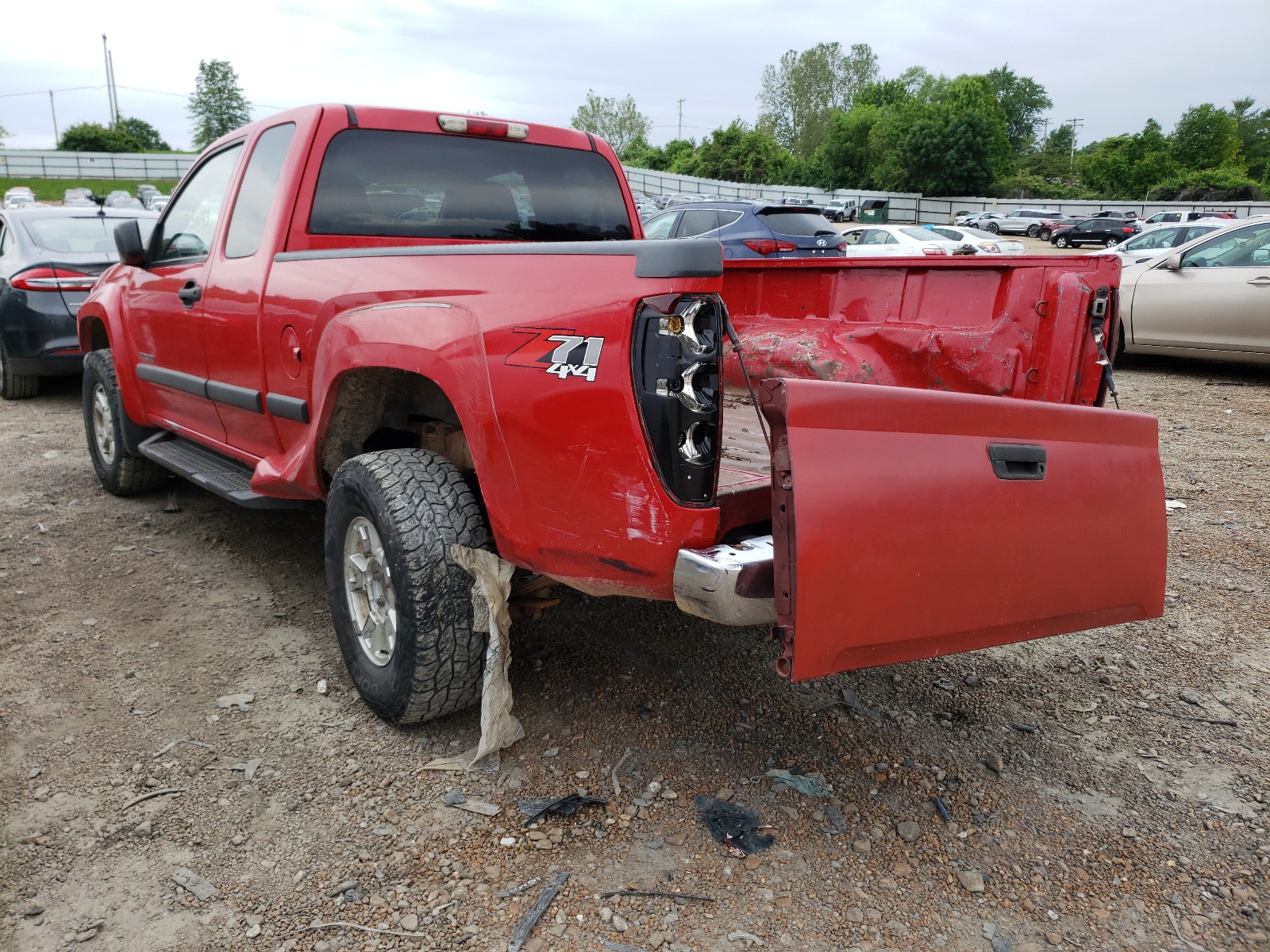 Photo 3 from auction – 2004 CHEVROLET COLORADO with VIN 1GCDT196448155504