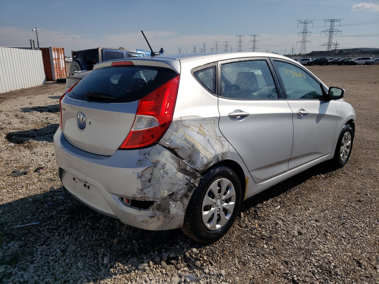 Photo 4 from auction – 2015 HYUNDAI ACCENT GS with VIN KMHCT5AE1FU208767