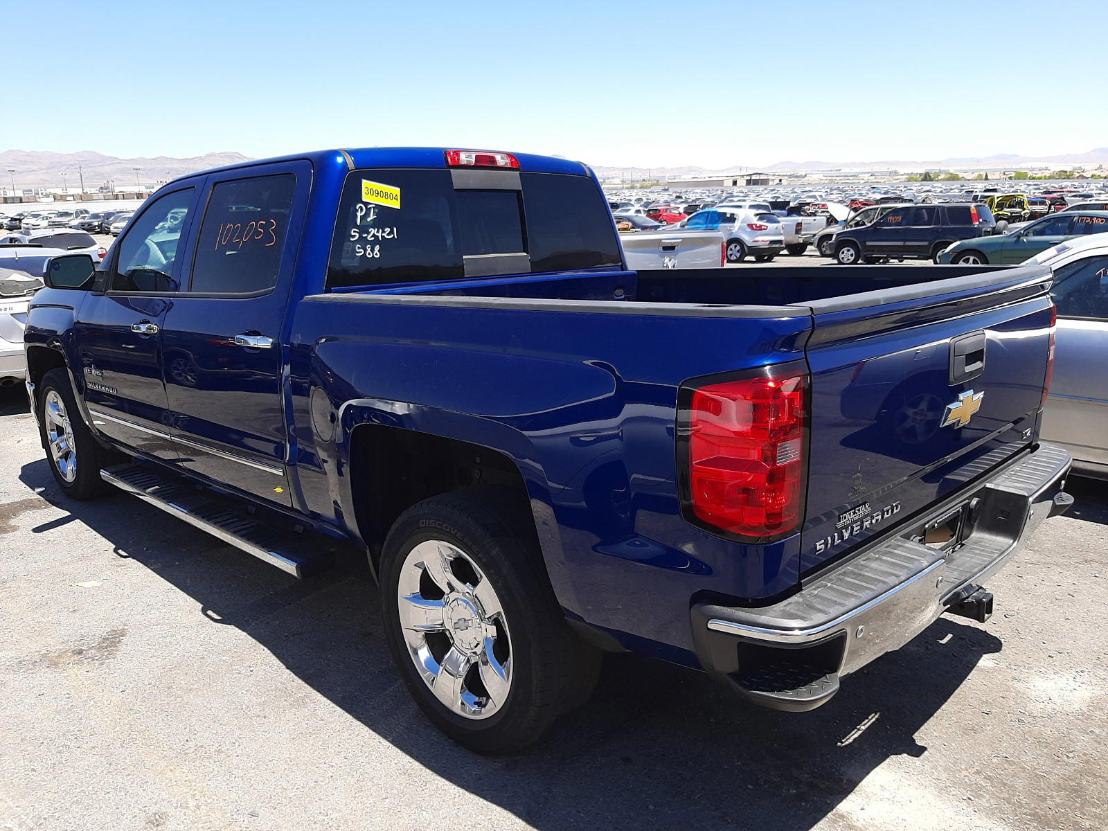 Photo 3 from auction – 2014 CHEVROLET SILVERADO with VIN 3GCUKREH3EG398655