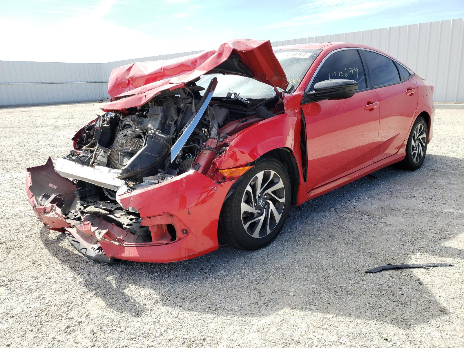 Photo 2 from auction – 2016 HONDA CIVIC EX with VIN 2HGFC2F75GH550240