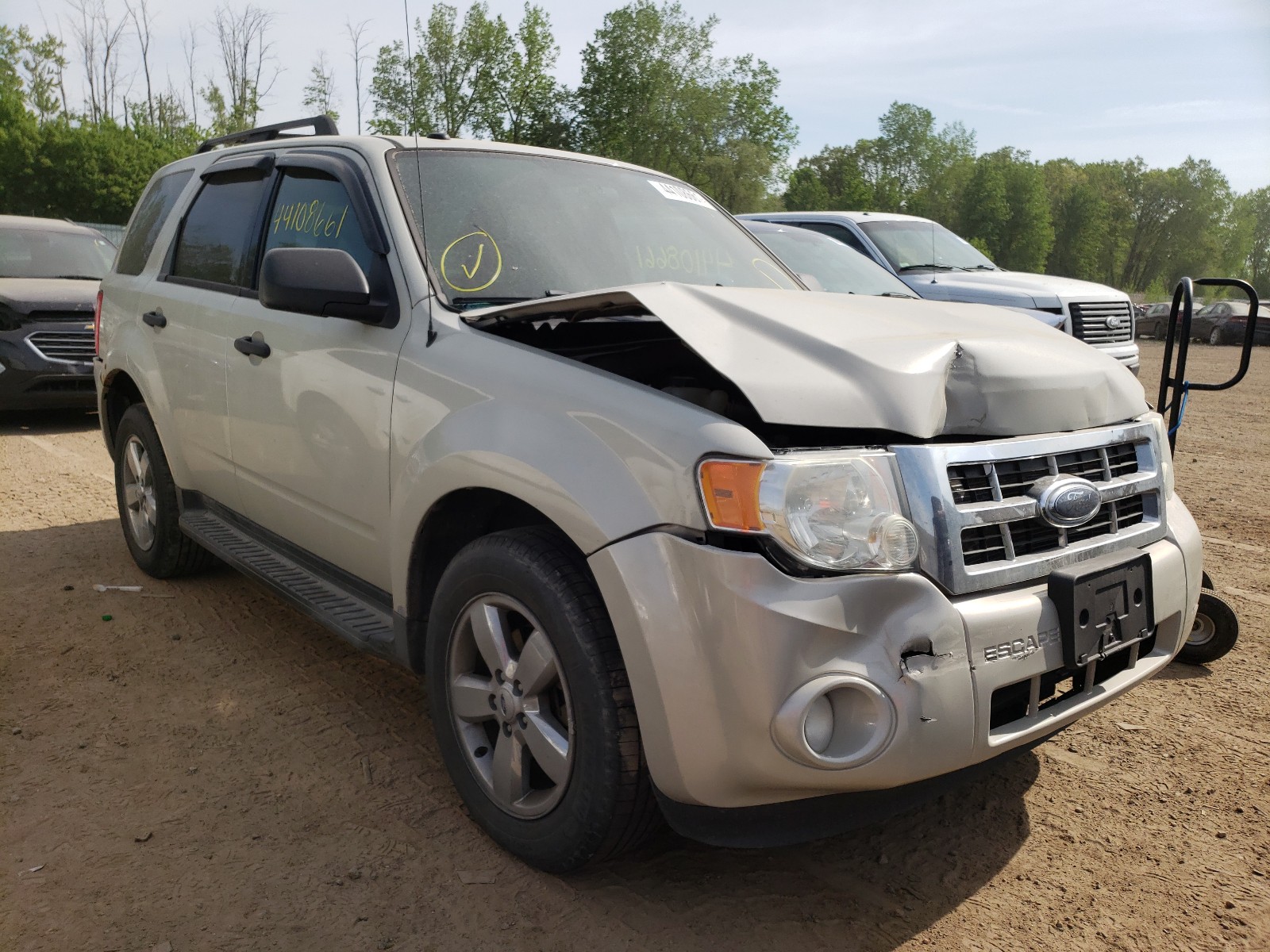 Photo 1 from auction – 2009 FORD ESCAPE XLT with VIN 1FMCU93GX9KA98286