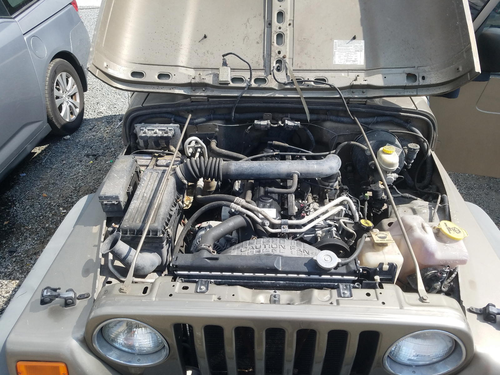 Photo 7 from auction – 2004 JEEP WRANGLER with VIN 1J4FA39S74P782611