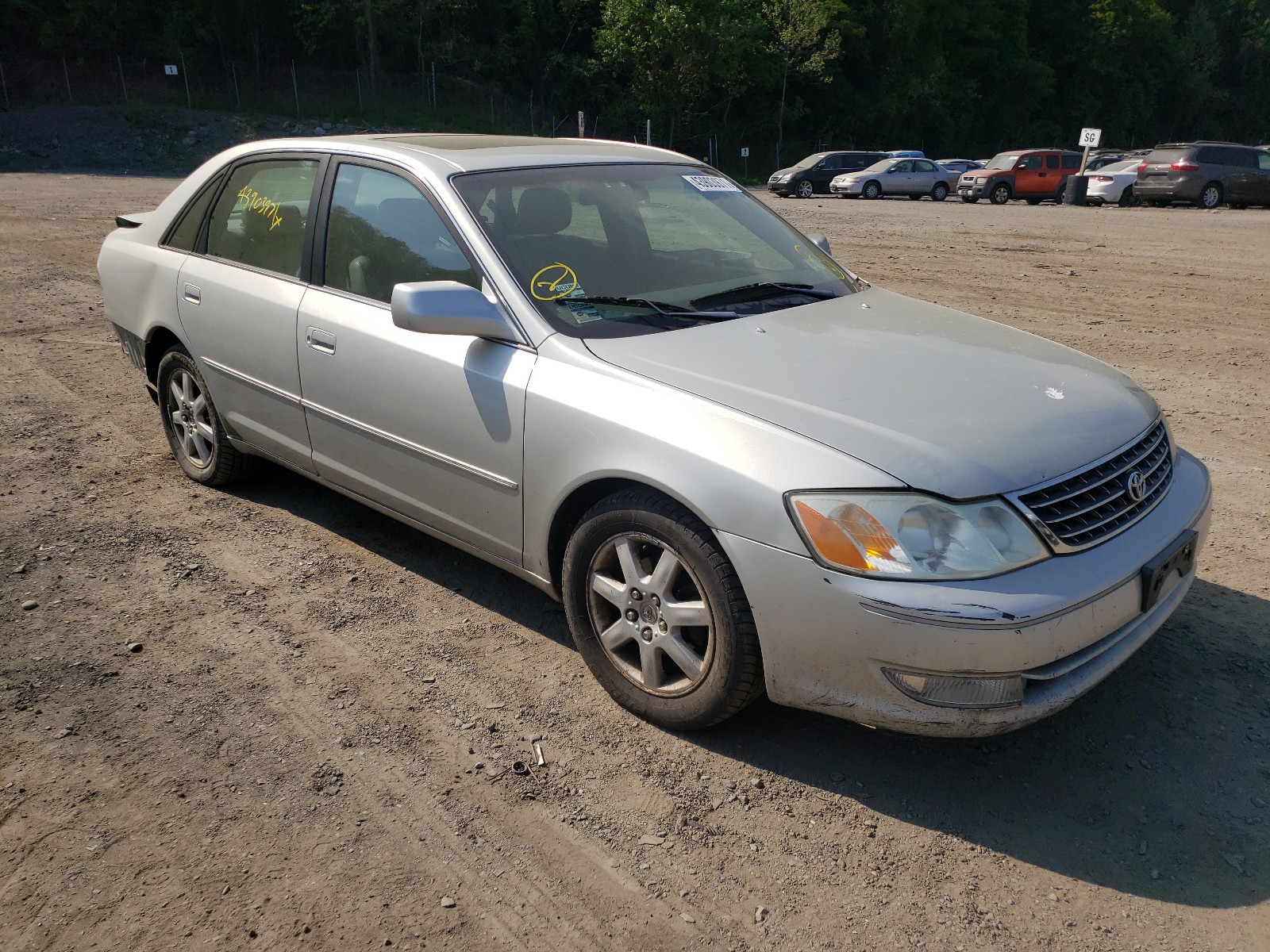 TOYOTA AVALON XL 2003 with VIN 4T1BF28B63U303690 - Photo from auction