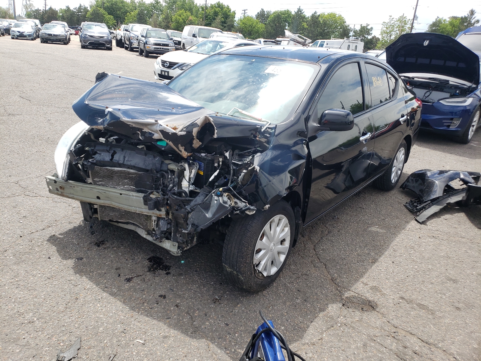 Photo 2 from auction – 2014 NISSAN VERSA S with VIN 3N1CN7AP6EL802164
