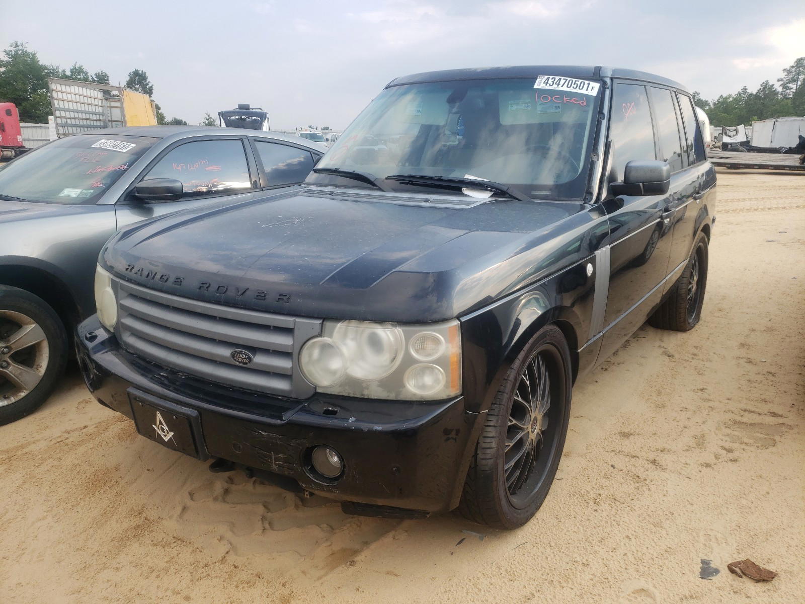 Photo 2 from auction – 2008 LAND ROVER RANGE ROVE with VIN SALME15458A264396