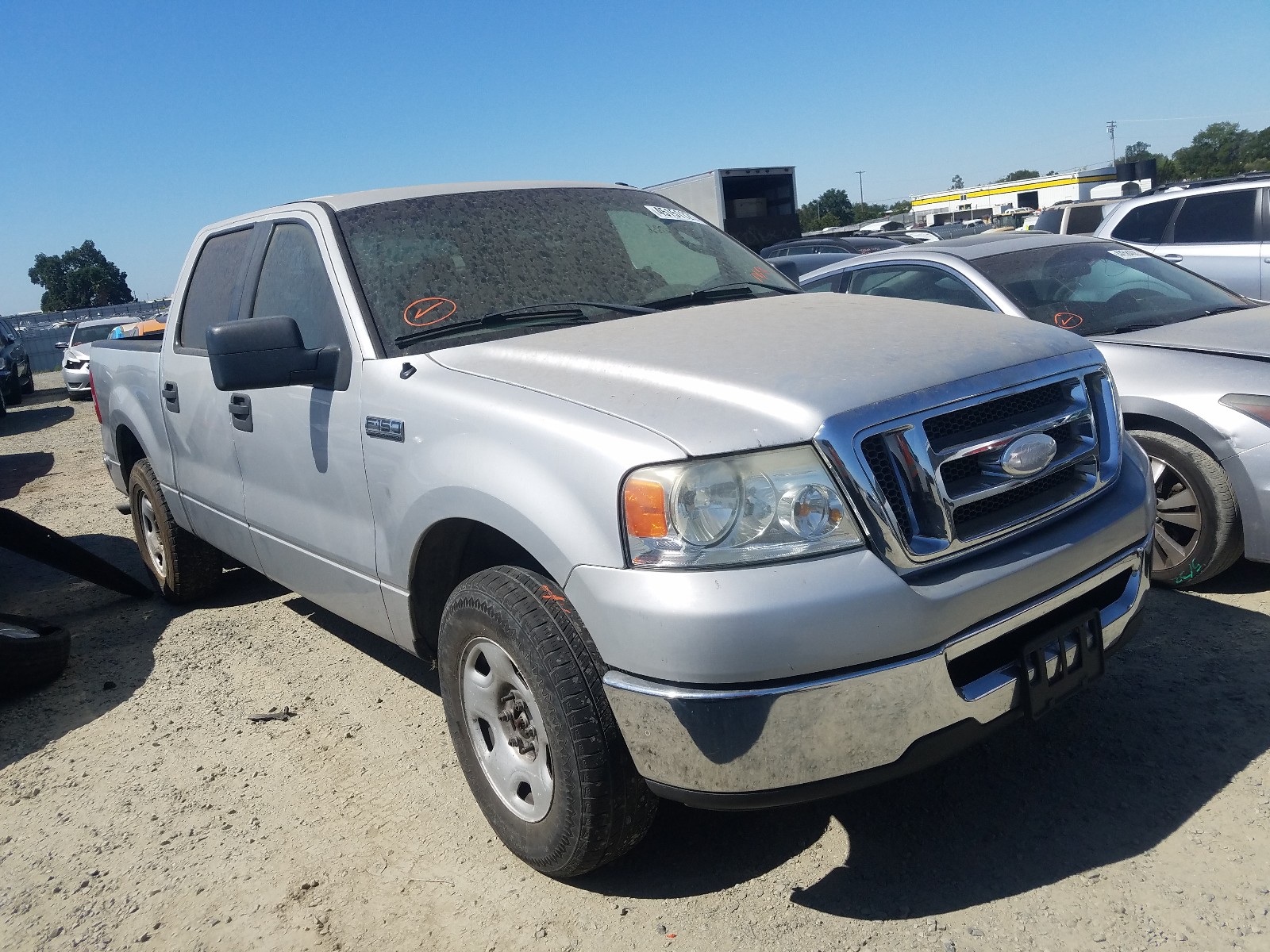 FORD F150 SUPER 2007 with VIN 1FTPW12537KD00335 - Photo from auction