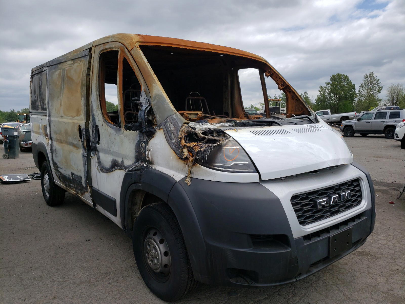 RAM PROMASTER 2020 with VIN 3C6TRVAG1LE107699 - Photo from auction