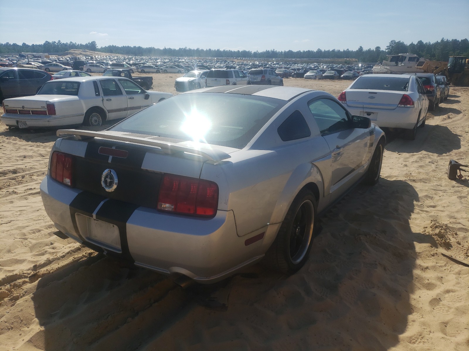 Photo 4 from auction – 2005 FORD MUSTANG with VIN 1ZVFT80N455152446