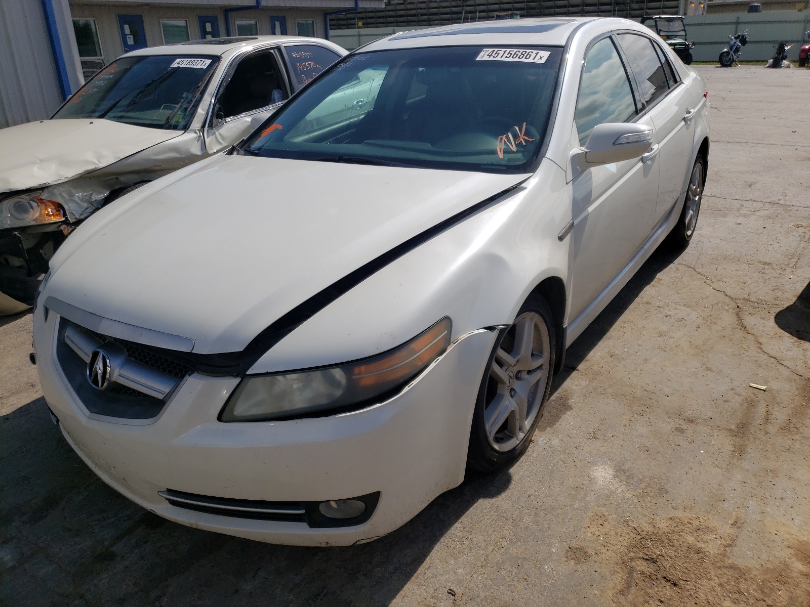 Photo 2 from auction – 2008 ACURA TL with VIN 19UUA66268A010856