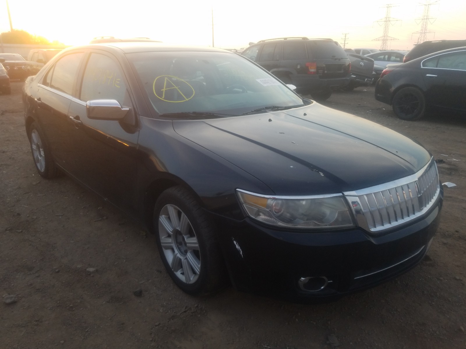 LINCOLN MKZ 2007 z numerem VIN 3LNHM26T37R649463 - Zdjęcie z aukcji