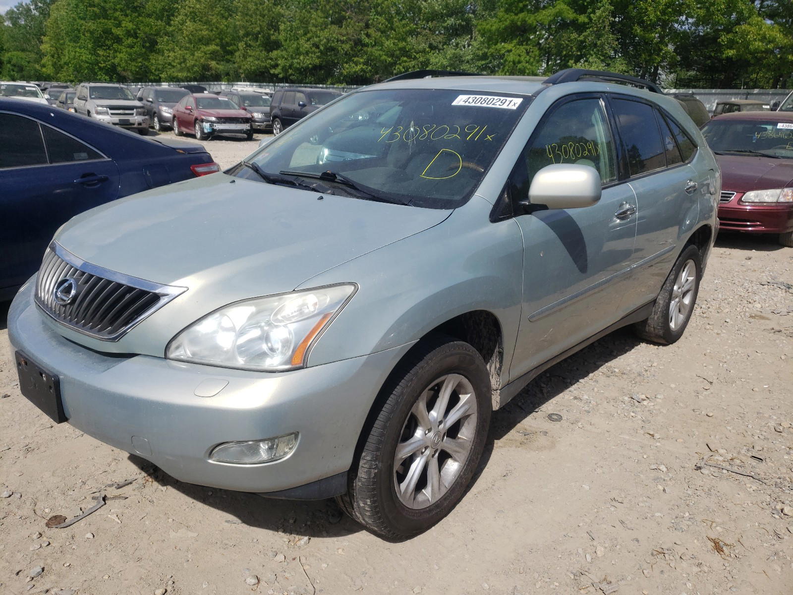 Photo 2 from auction – 2009 LEXUS RX 350 with VIN 2T2HK31U39C124357
