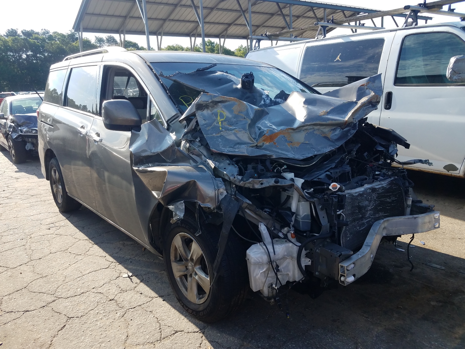 Photo 1 from auction – 2016 NISSAN QUEST S with VIN JN8AE2KP6G9156890