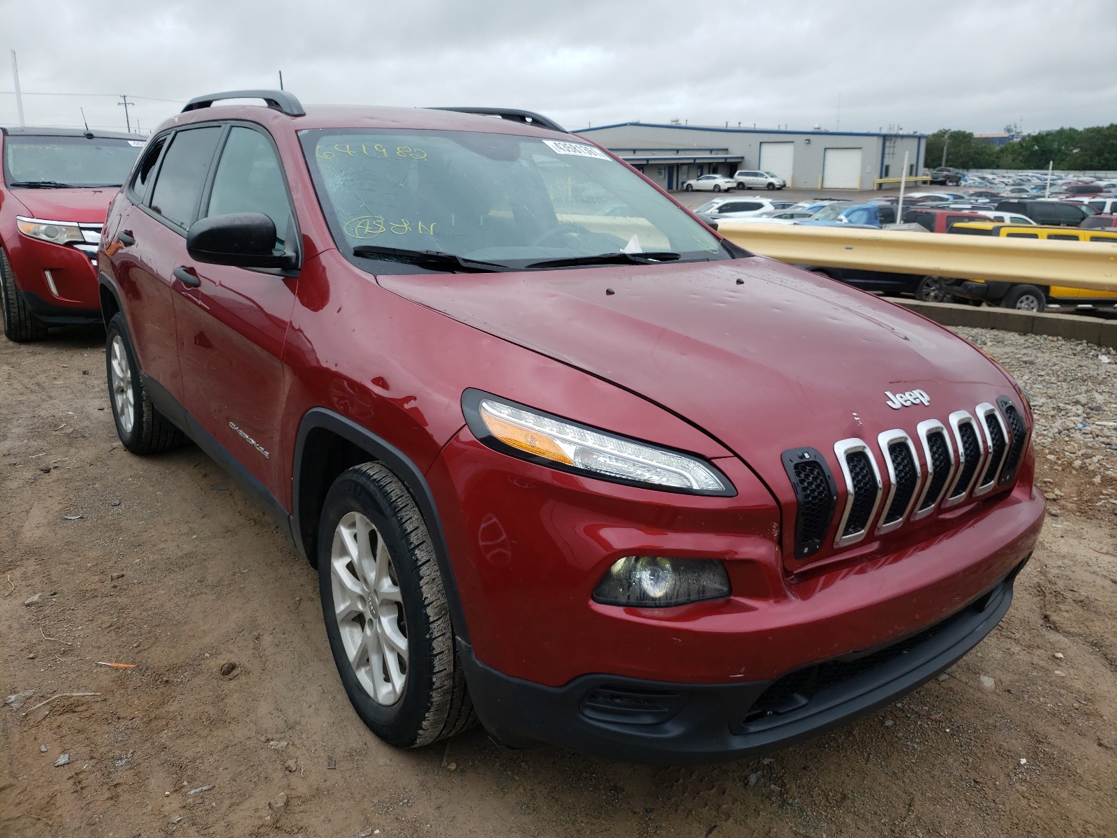 Photo 1 from auction – 2017 JEEP CHEROKEE S with VIN 1C4PJLAB4HW641982
