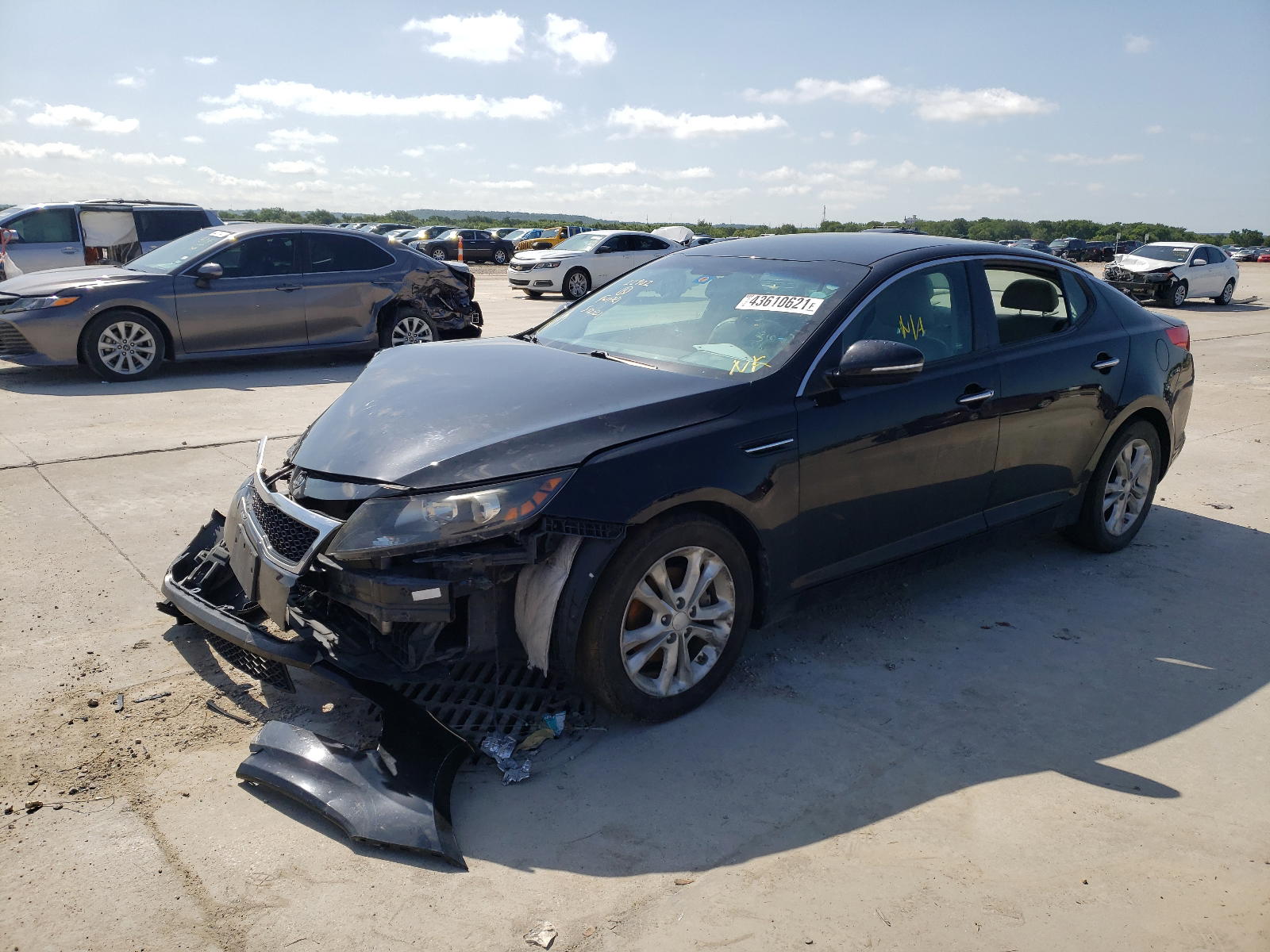 Photo 2 from auction – 2013 KIA OPTIMA EX with VIN 5XXGN4A70DG157681