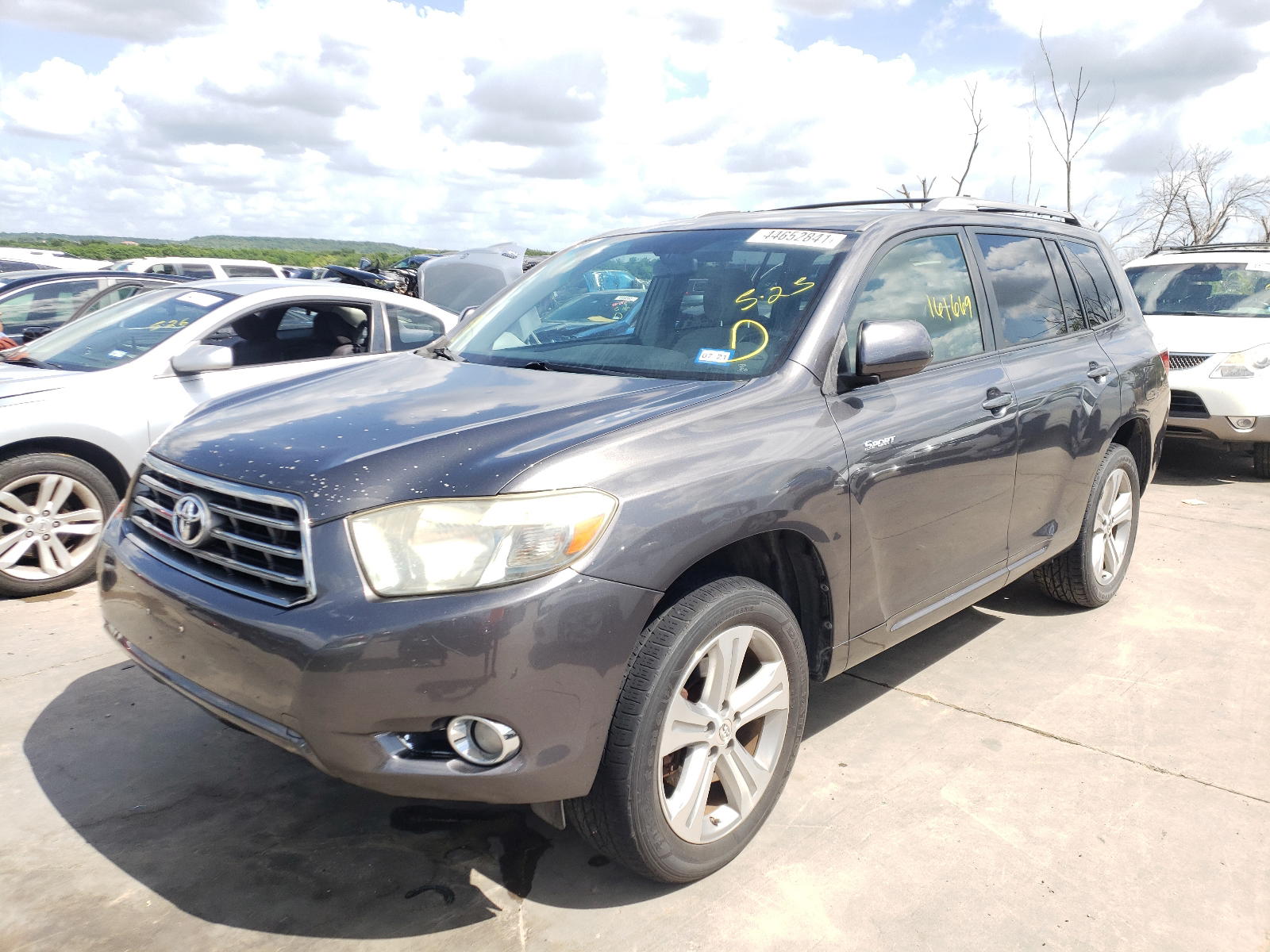 Photo 2 from auction – 2008 TOYOTA HIGHLANDER with VIN JTEES43A882099903
