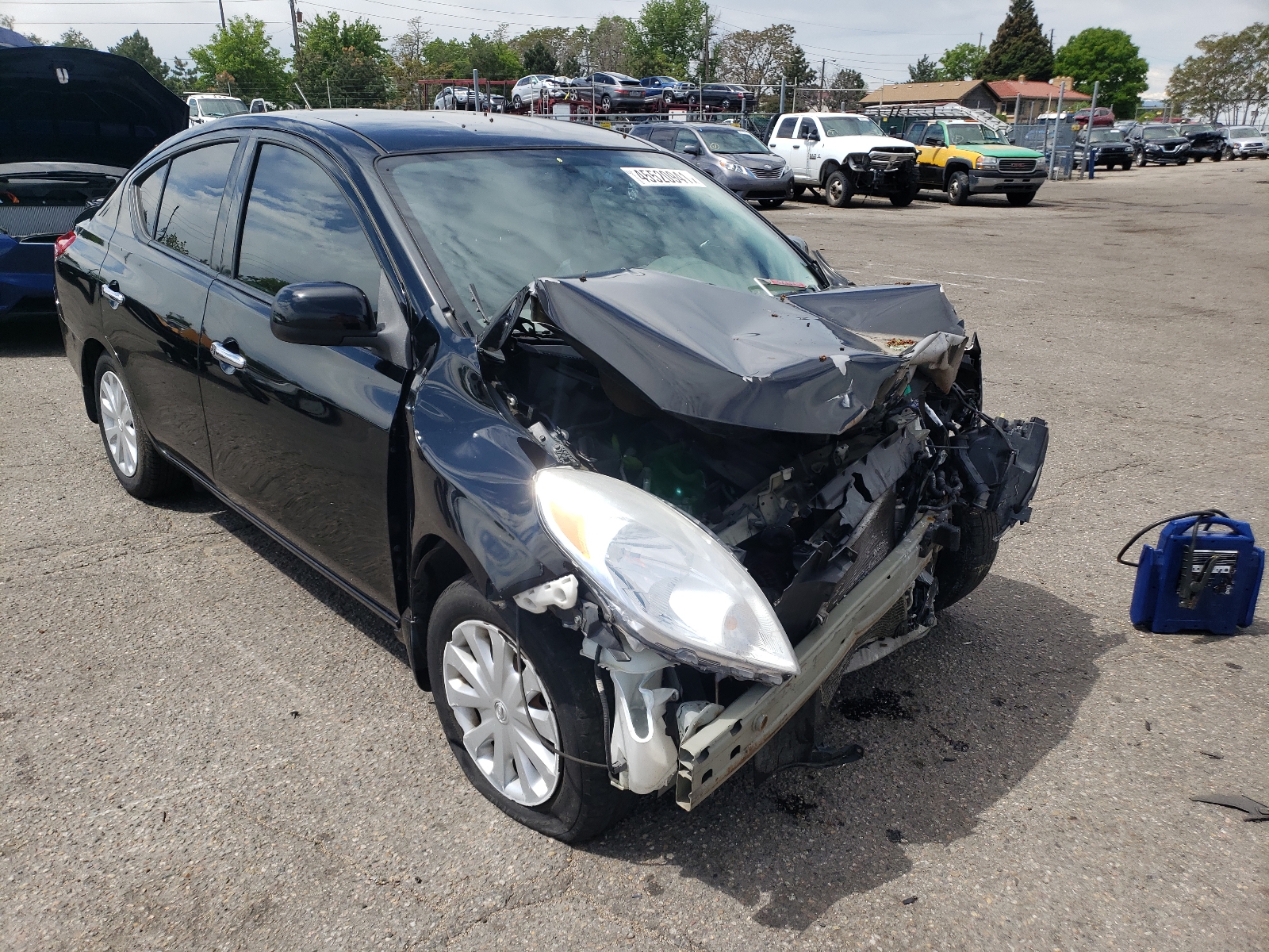 Photo 1 from auction – 2014 NISSAN VERSA S with VIN 3N1CN7AP6EL802164