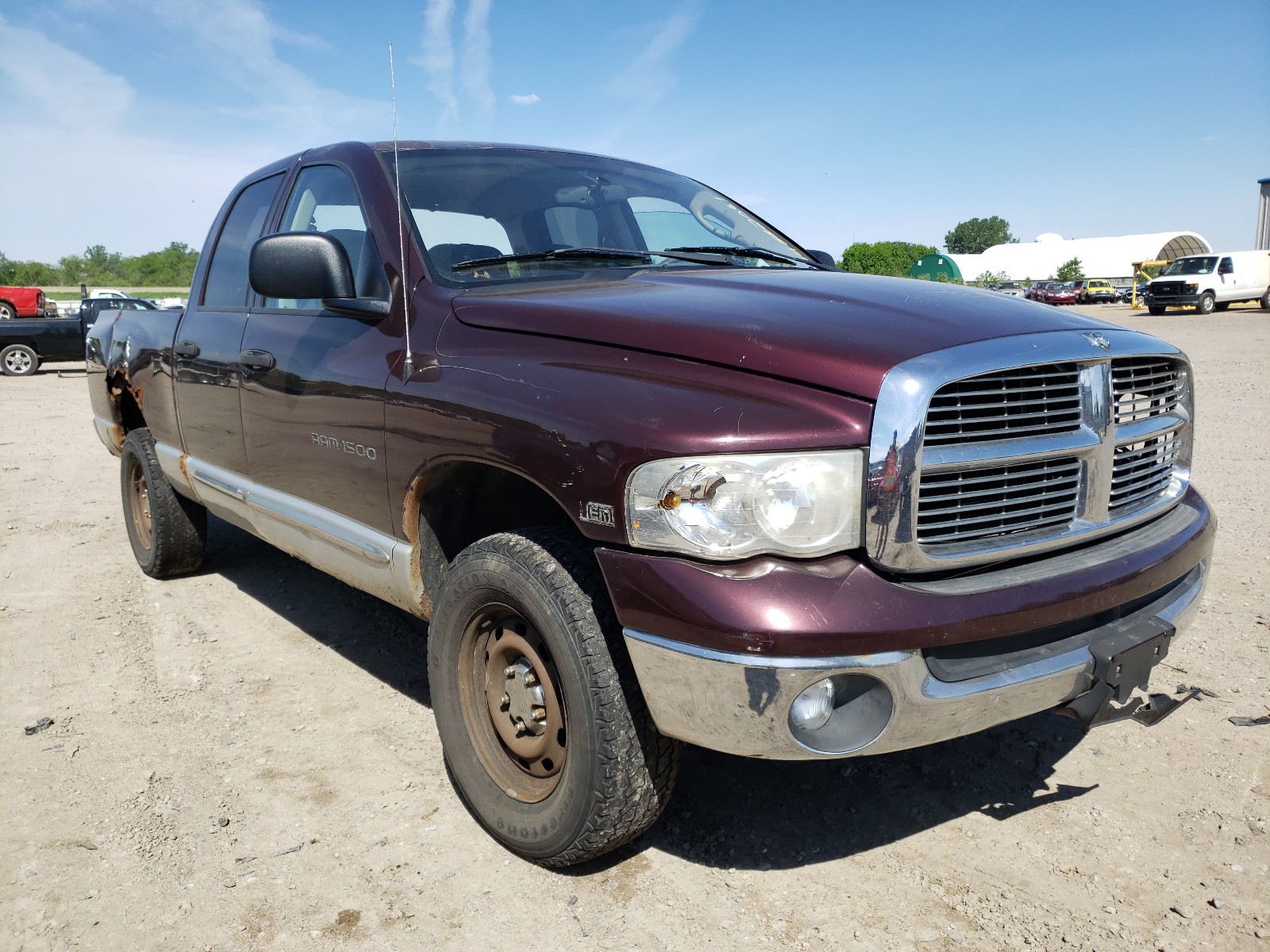 Photo 1 from auction – 2004 DODGE RAM 1500 S with VIN 1D7HU18D04S716935