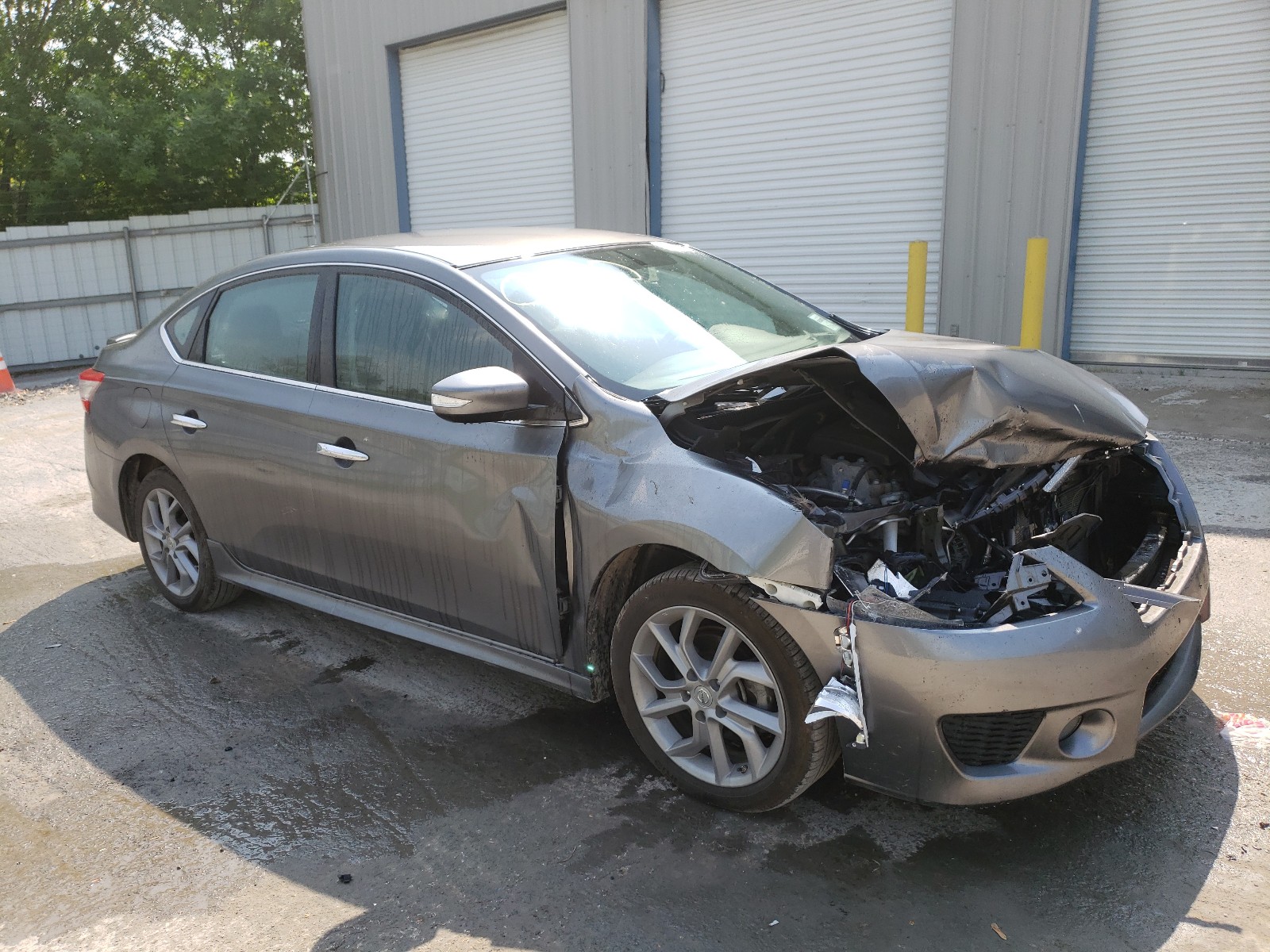 NISSAN SENTRA S 2015 with VIN 3N1AB7AP1FY251209 - Photo from auction