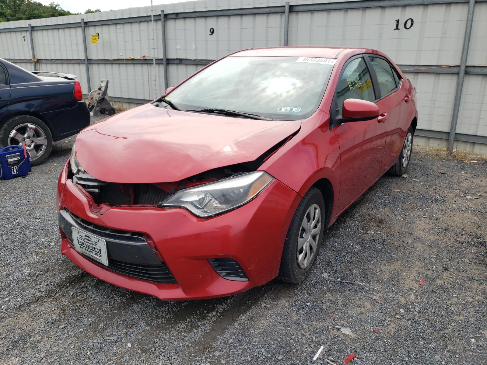 Photo 2 from auction – 2015 TOYOTA COROLLA L with VIN 2T1BURHE0FC230718
