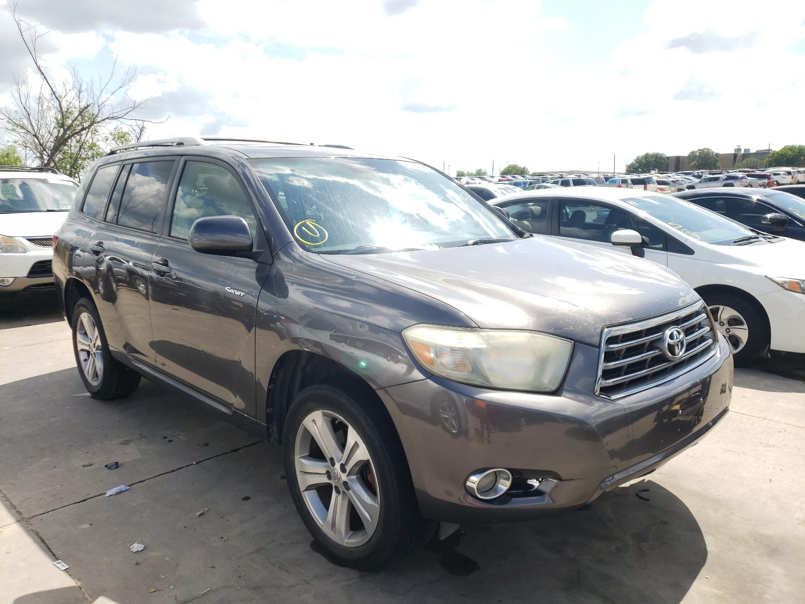 TOYOTA HIGHLANDER 2008 with VIN JTEES43A882099903 - Photo from auction