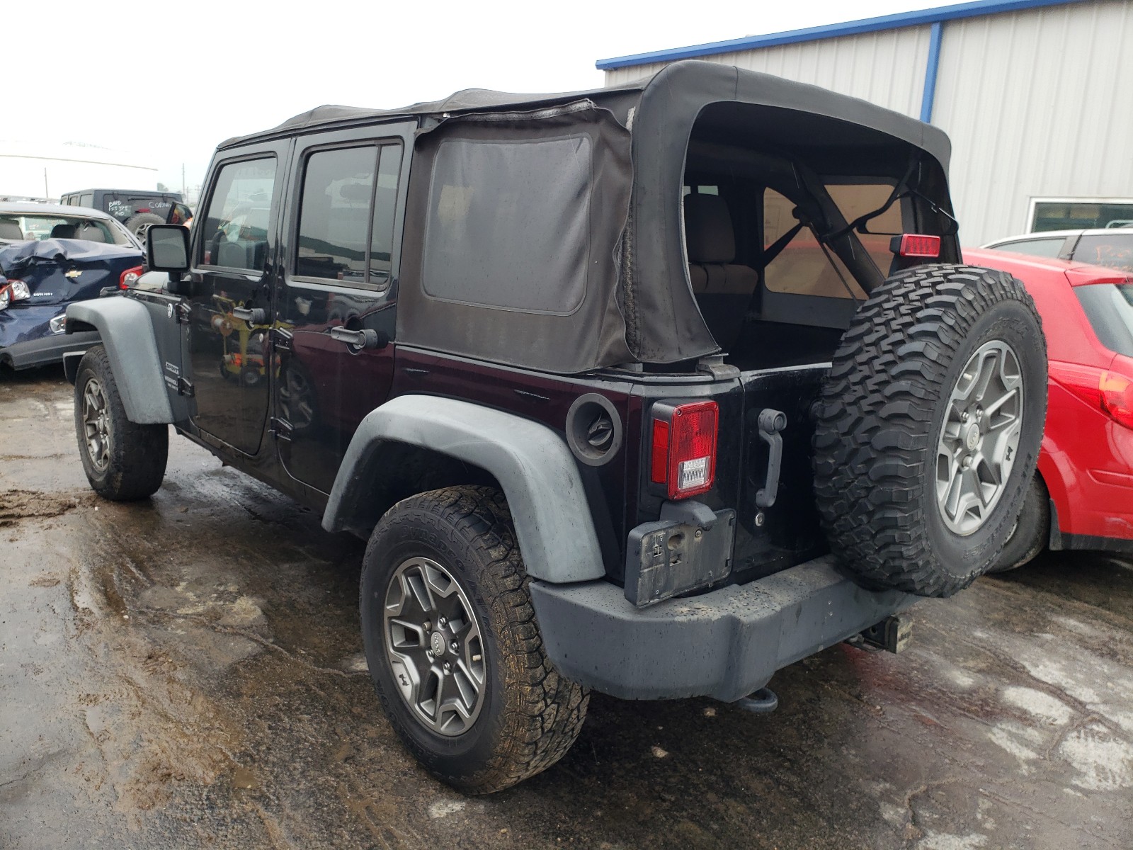Photo 3 from auction – 2012 JEEP WRANGLER U with VIN 1C4BJWDG1CL122059