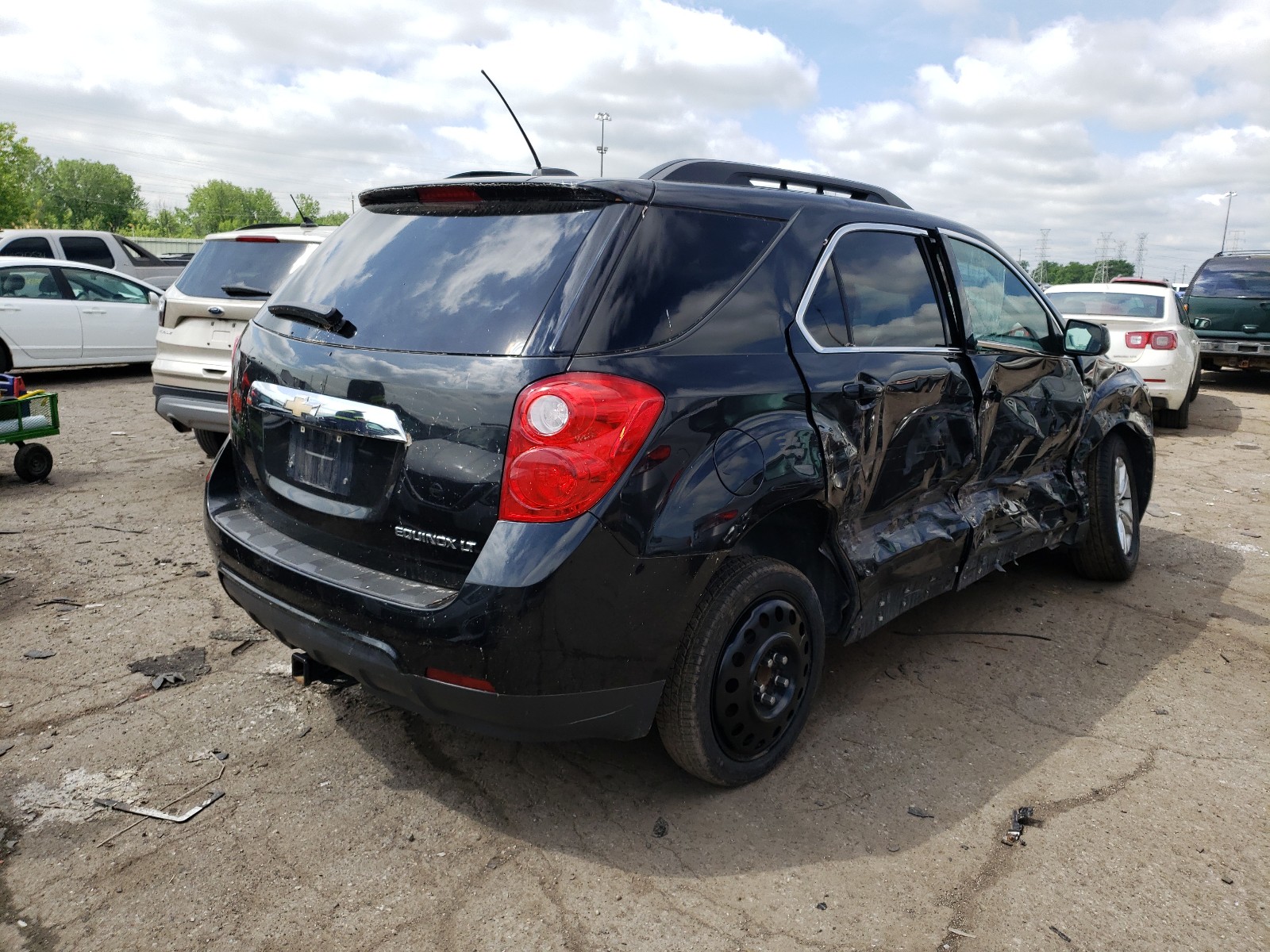 Photo 4 from auction – 2015 CHEVROLET EQUINOX LT with VIN 2GNALBEK1F6405566
