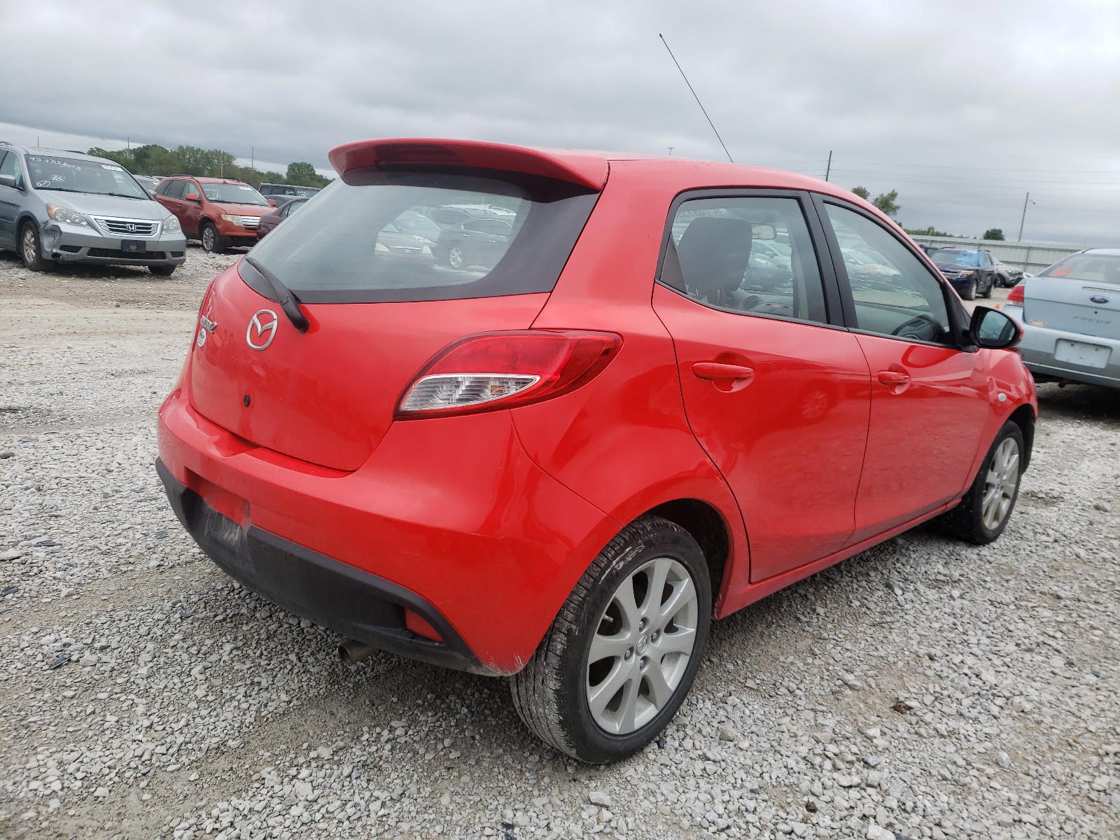 Photo 4 from auction – 2011 MAZDA MAZDA2 with VIN JM1DE1HY0B0120600