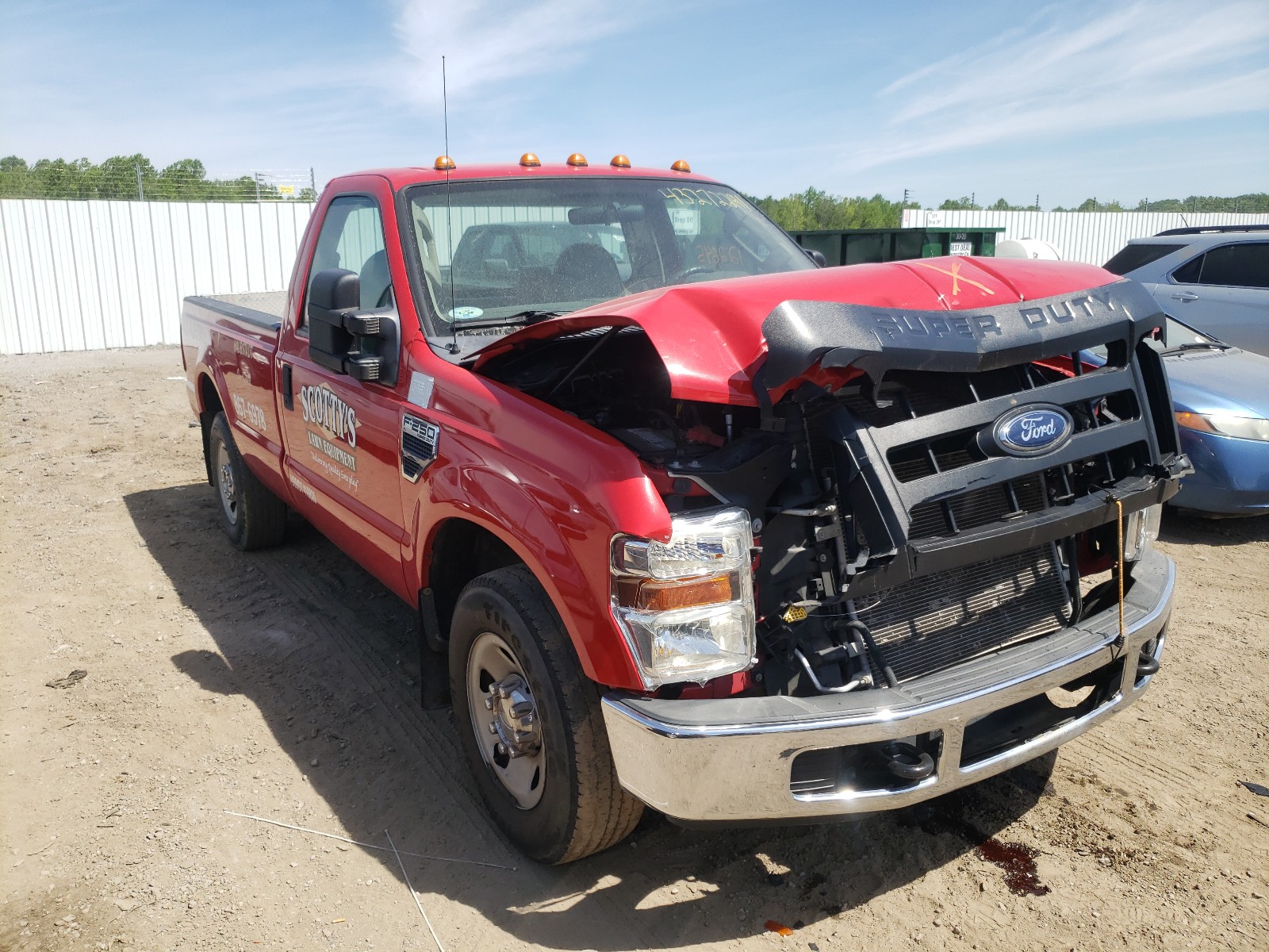 Photo 1 from auction – 2008 FORD F250 SUPER with VIN 1FTNF205X8ED94858