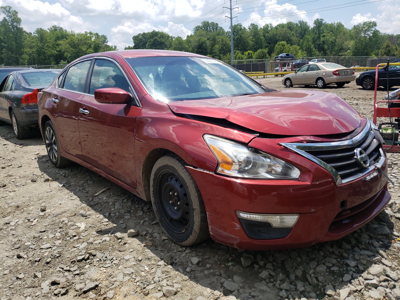 NISSAN ALTIMA 2.5 2015 with VIN 1N4AL3AP4FC427221 - Photo from auction