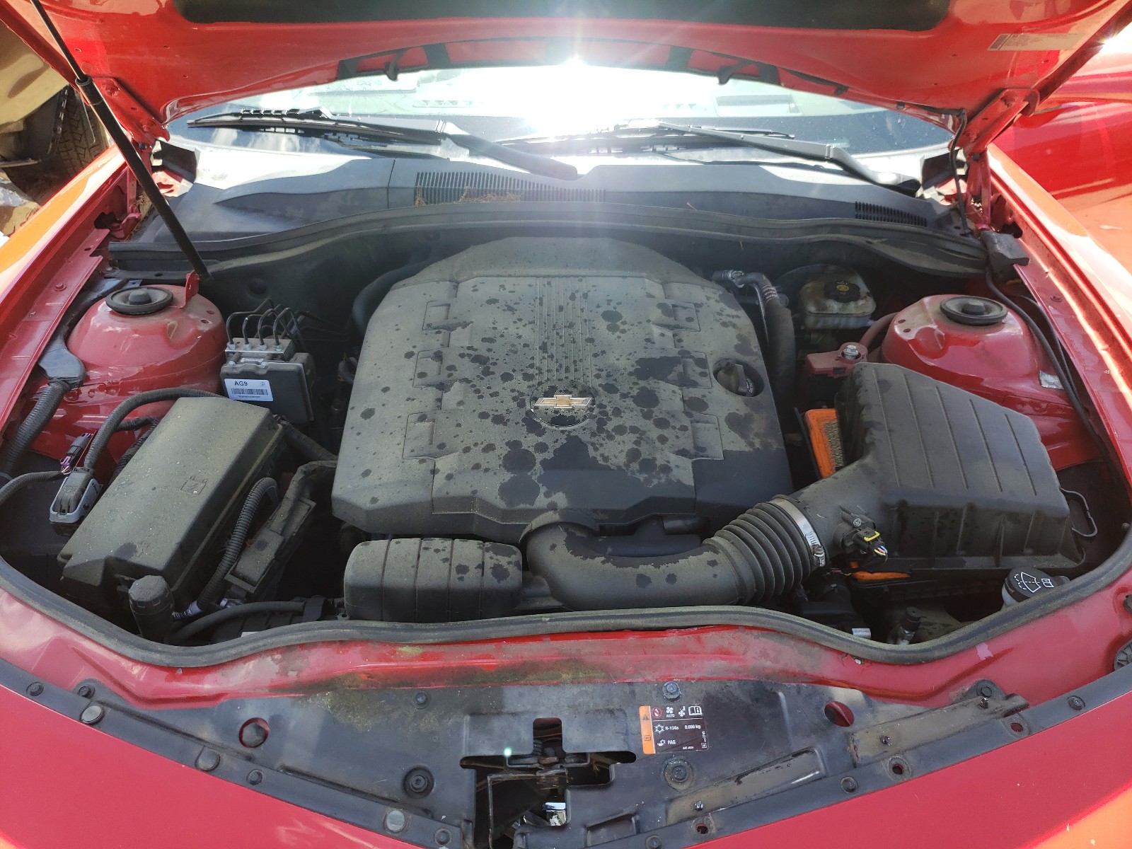 Photo 7 from auction – 2011 CHEVROLET CAMARO LT with VIN 2G1FC1ED9B9180616