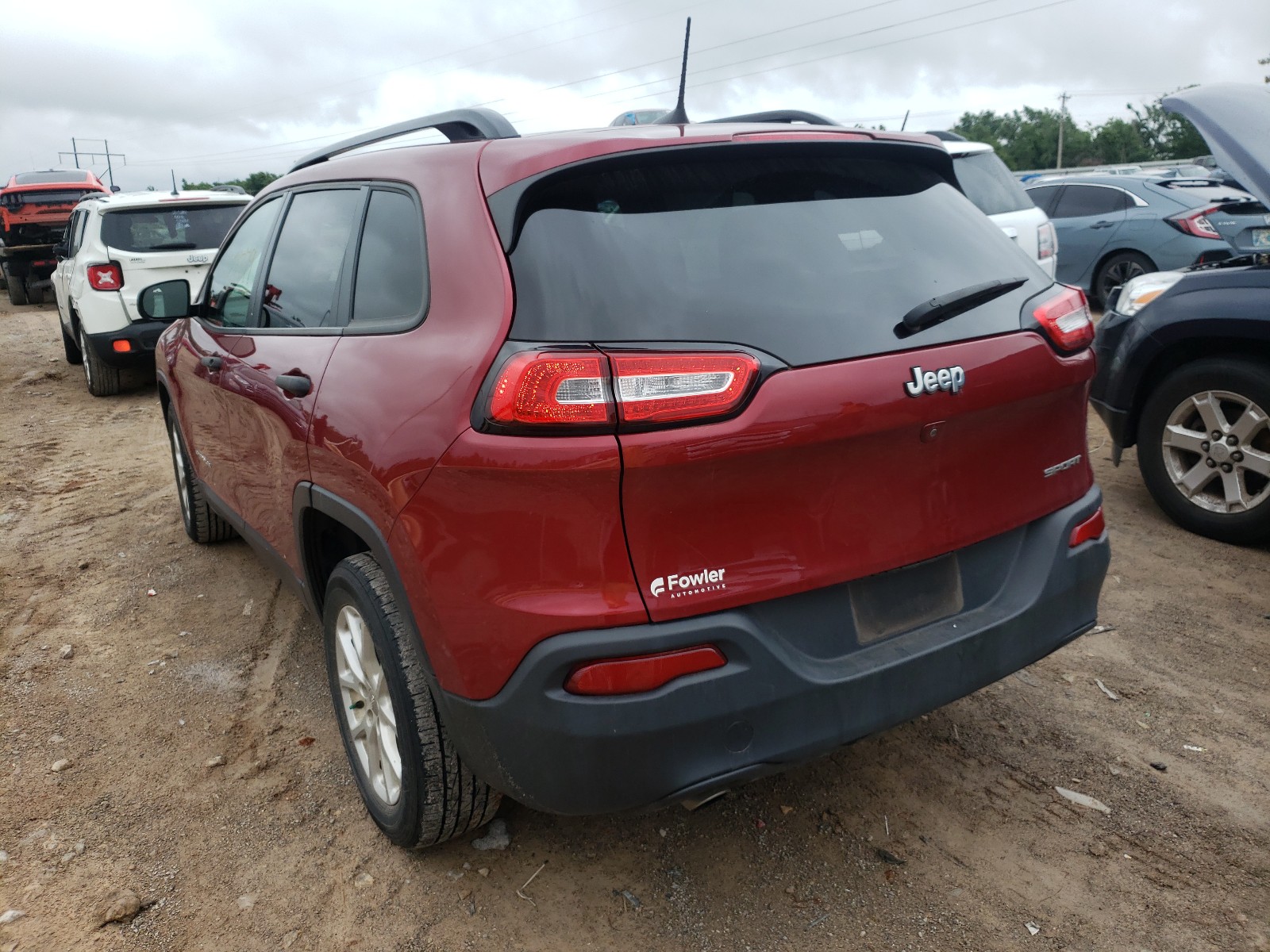 Photo 3 from auction – 2017 JEEP CHEROKEE S with VIN 1C4PJLAB4HW641982