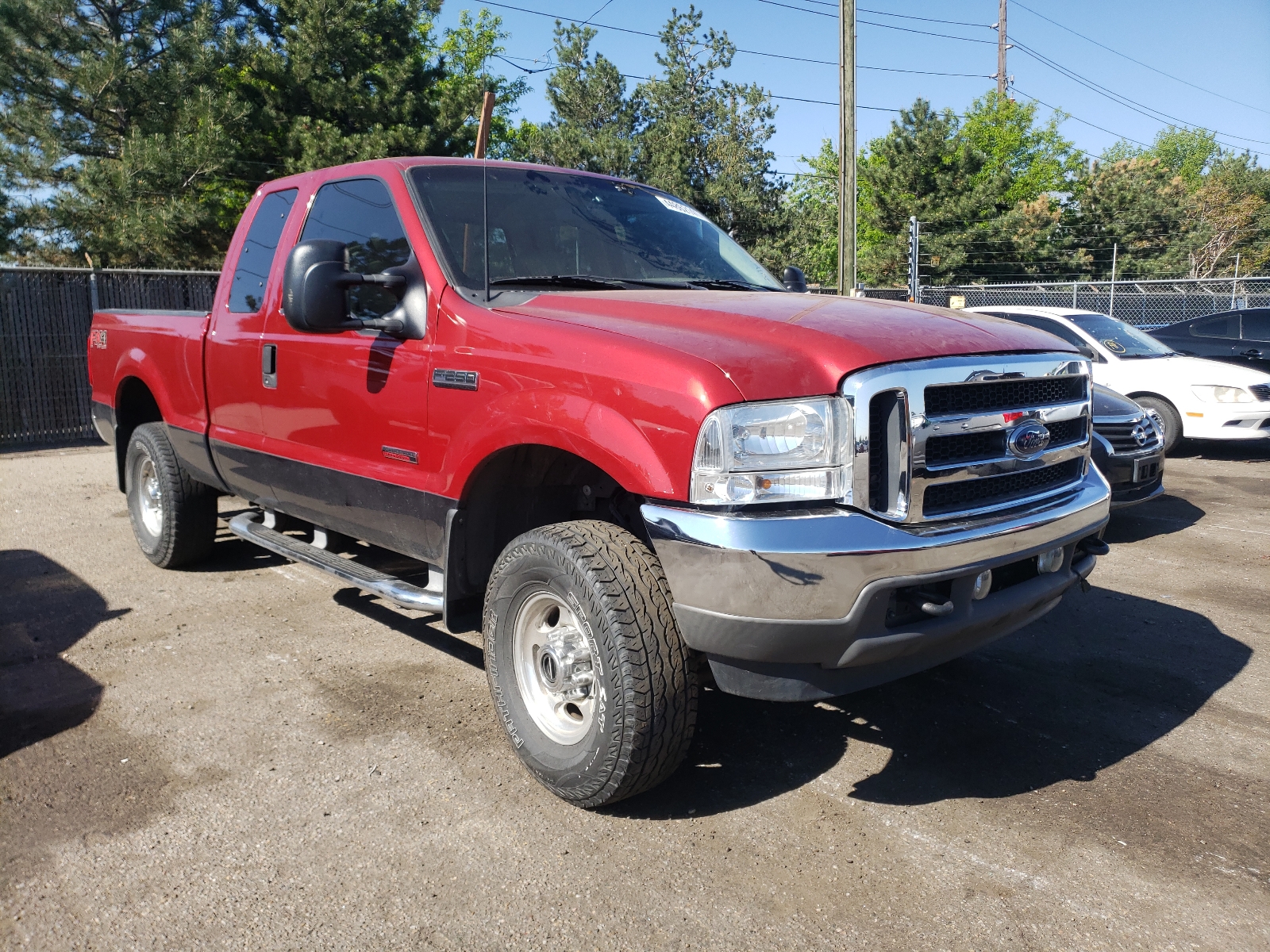 Photo 1 from auction – 2002 FORD F250 SUPER with VIN 1FTNX21F12EC12735