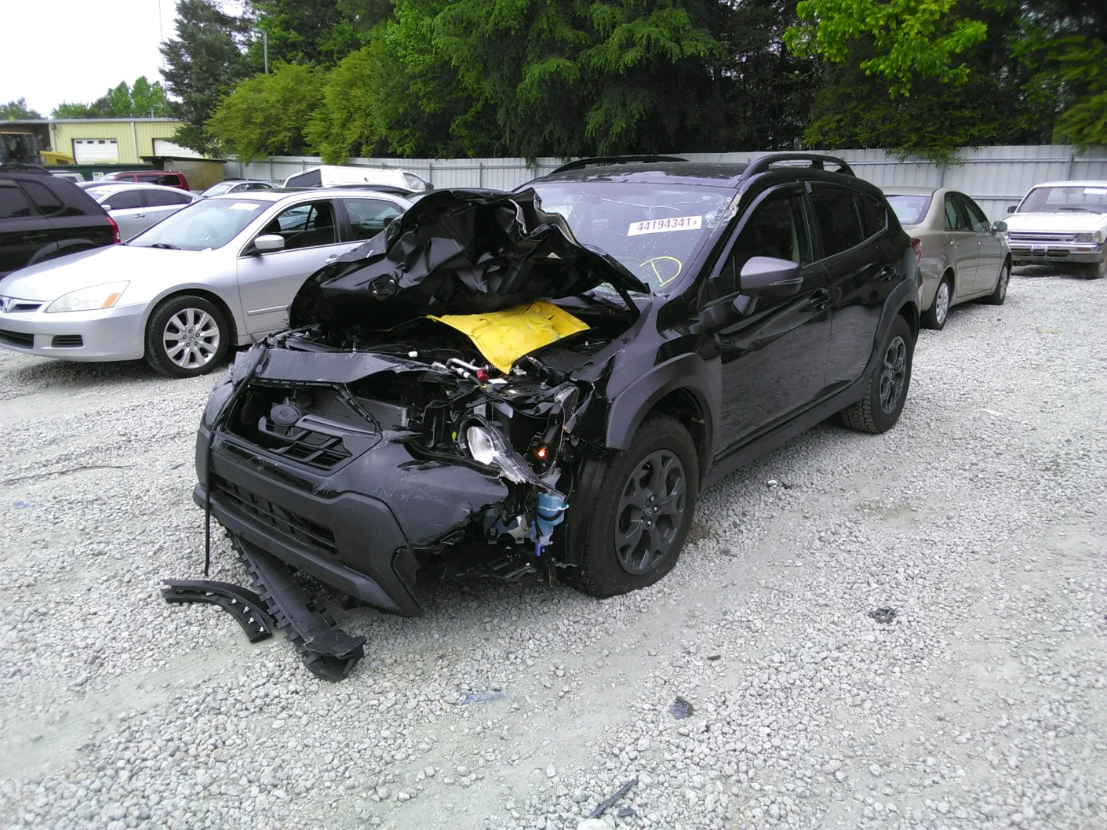 Photo 12 from auction – 2021 SUBARU CROSSTREK with VIN JF2GTHRC7MH202408
