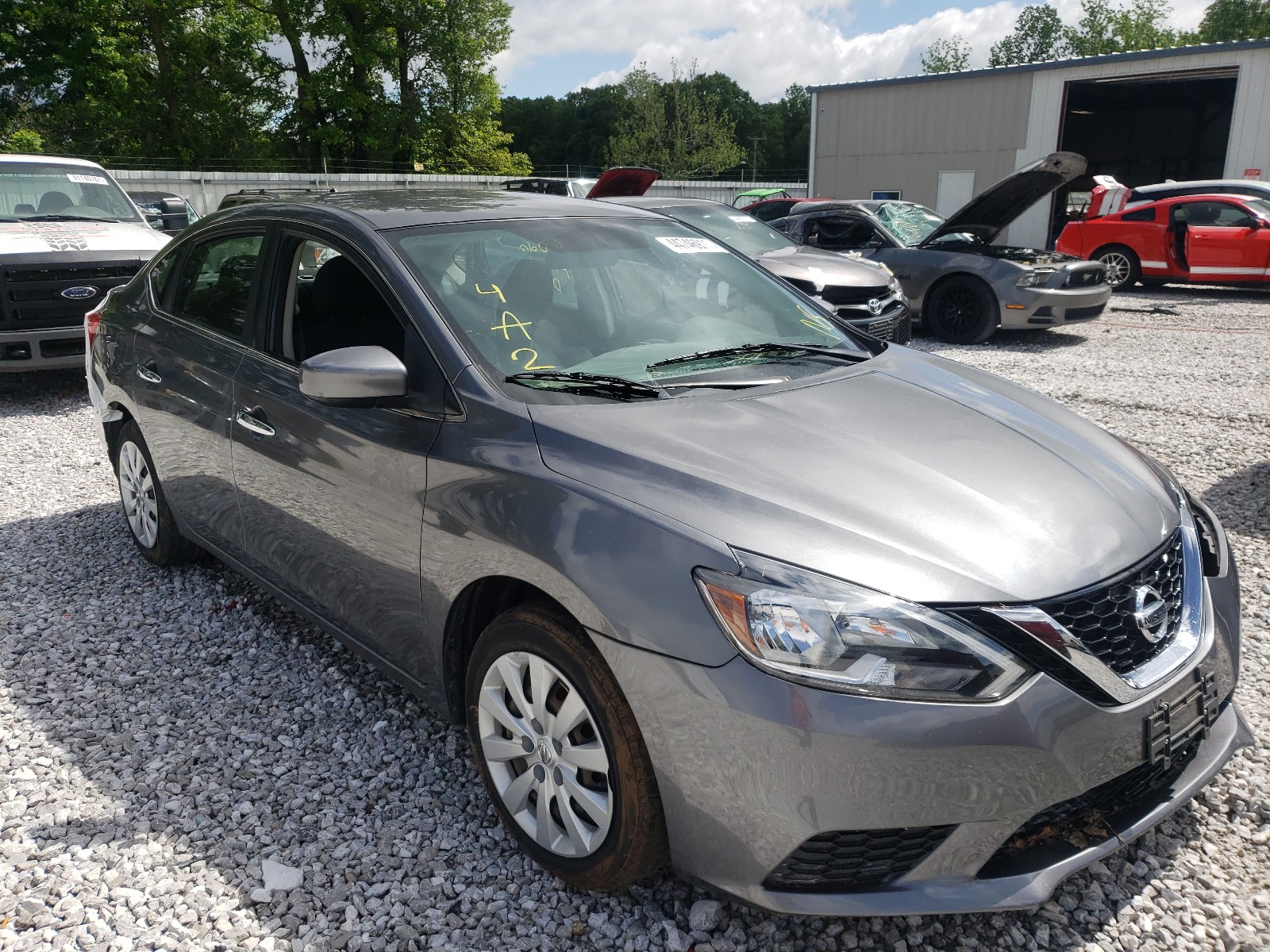 NISSAN SENTRA S 2017 with VIN 3N1AB7AP7HY252822 - Photo from auction