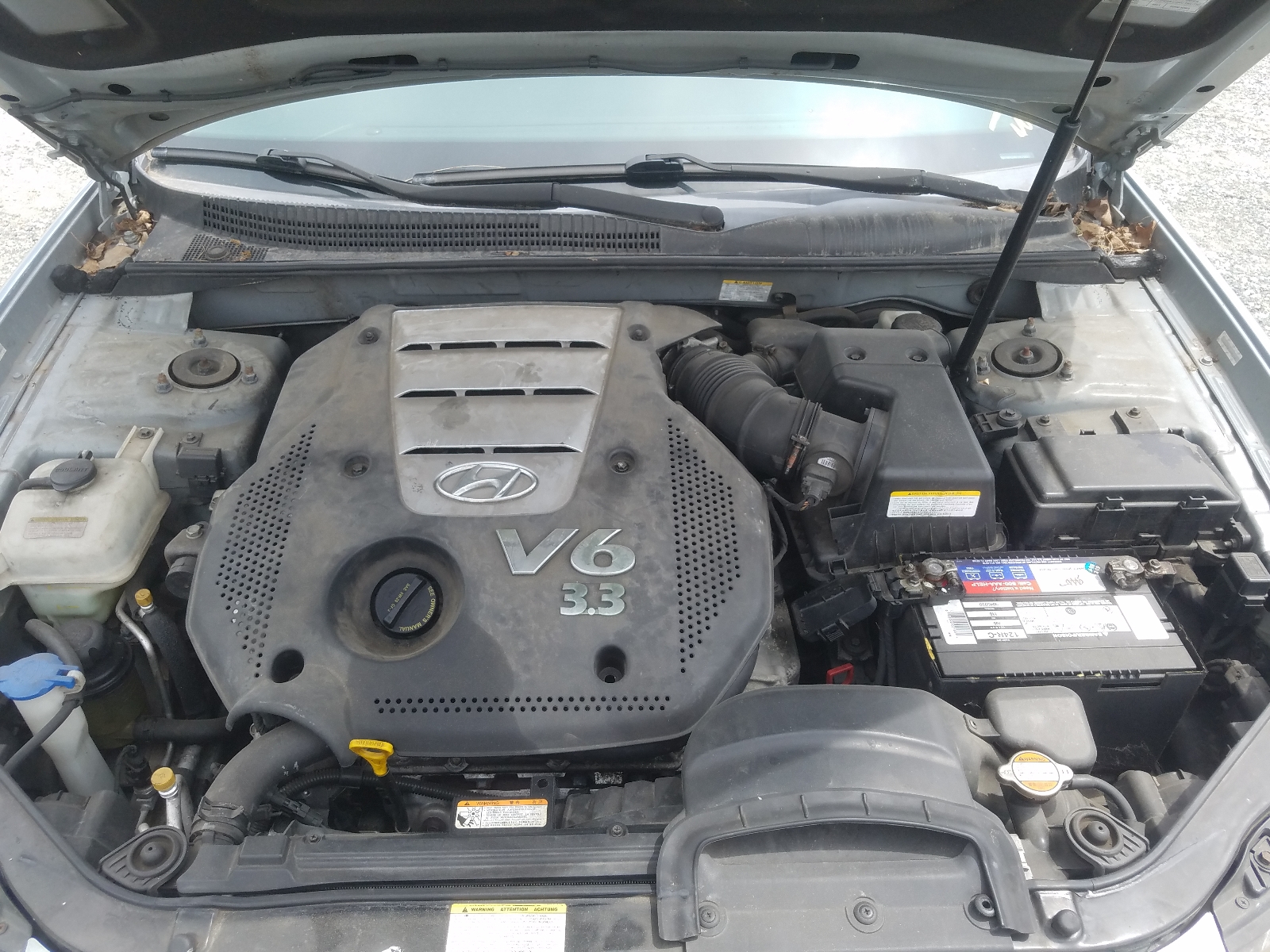 Photo 7 from auction – 2008 HYUNDAI SONATA SE with VIN 5NPEU46FX8H298911
