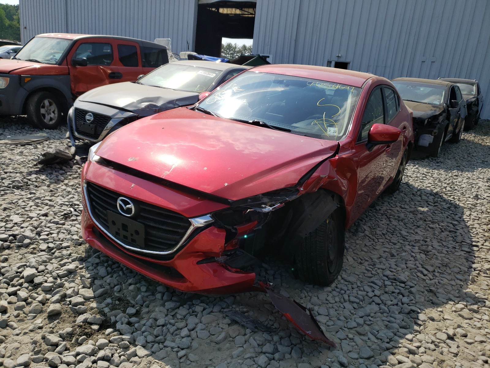Photo 2 from auction – 2017 MAZDA 3 SPORT with VIN 3MZBN1U75HM107686
