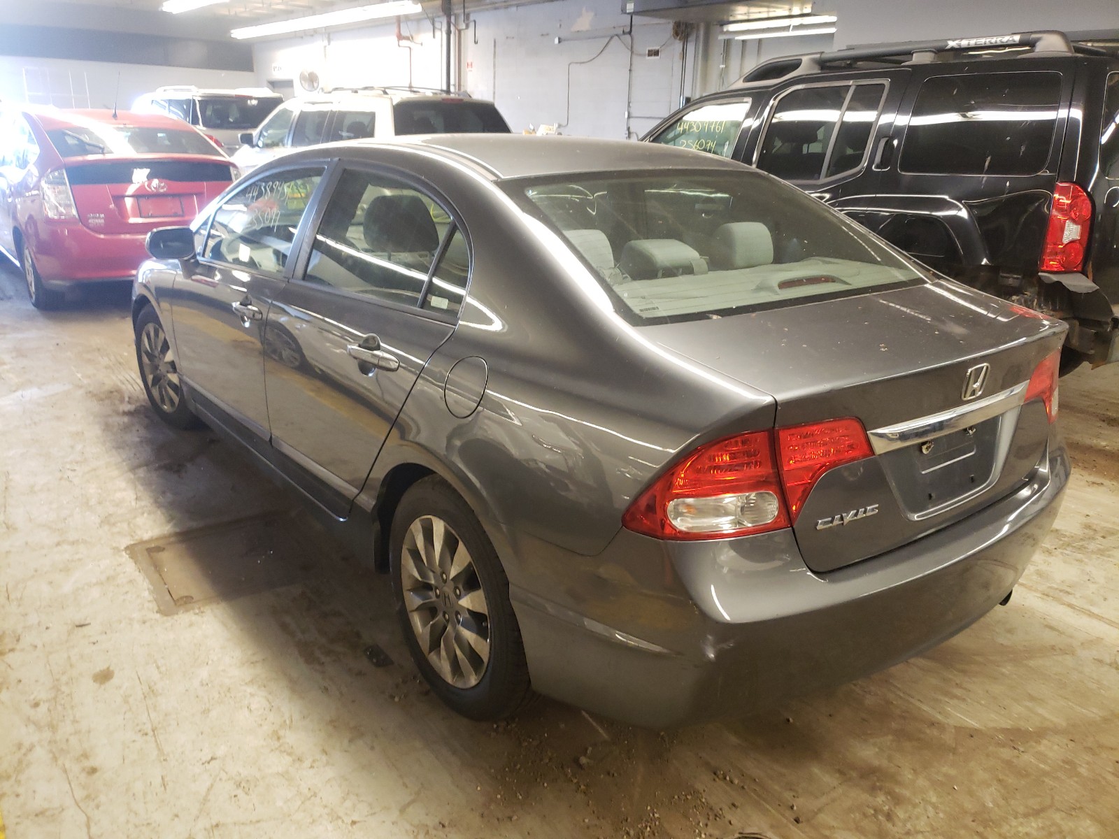 Photo 3 from auction – 2009 HONDA CIVIC EX with VIN 19XFA16849E007967