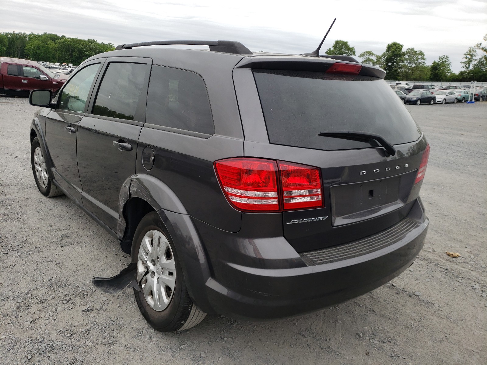 Photo 3 from auction – 2016 DODGE JOURNEY SE with VIN 3C4PDCAB4GT232988
