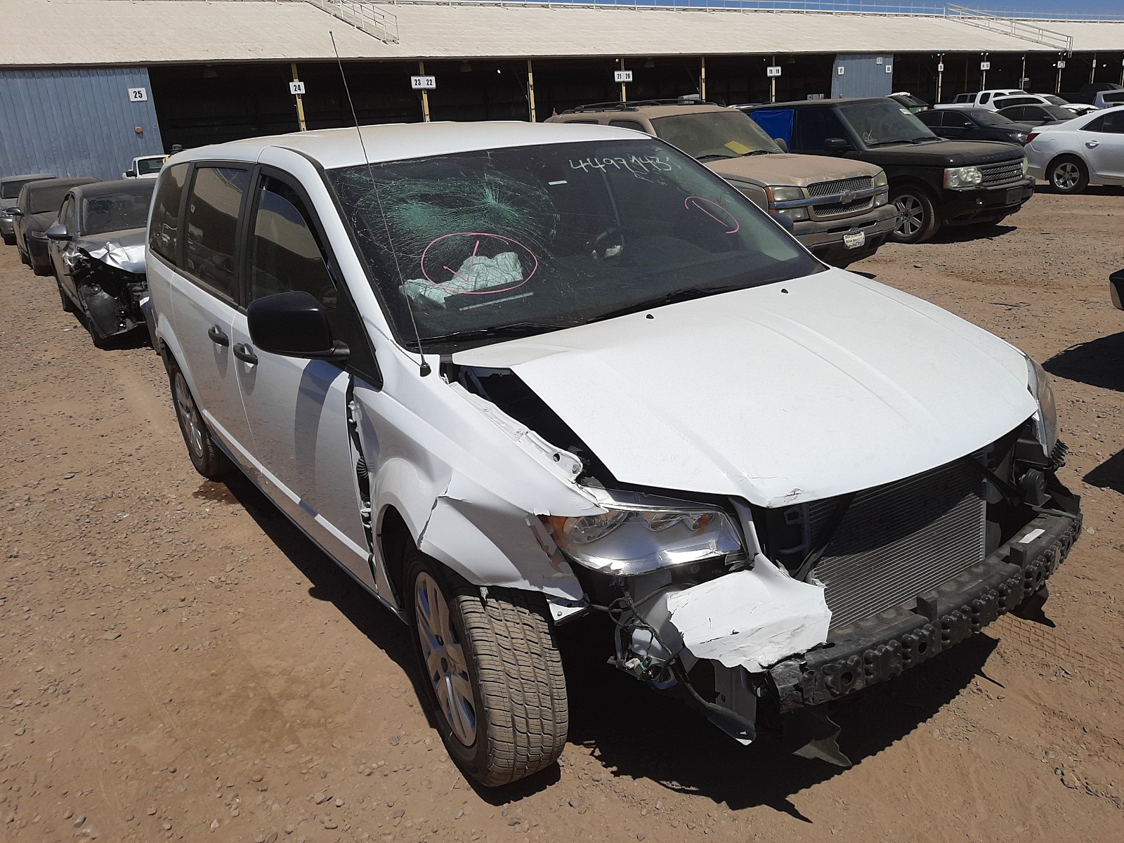 Photo 1 from auction – 2019 DODGE GRAND CARA with VIN 2C4RDGBG4KR727729