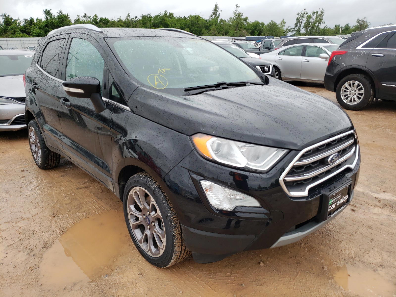 FORD ECOSPORT T 2019 with VIN MAJ6S3KL8KC281551 - Photo from auction