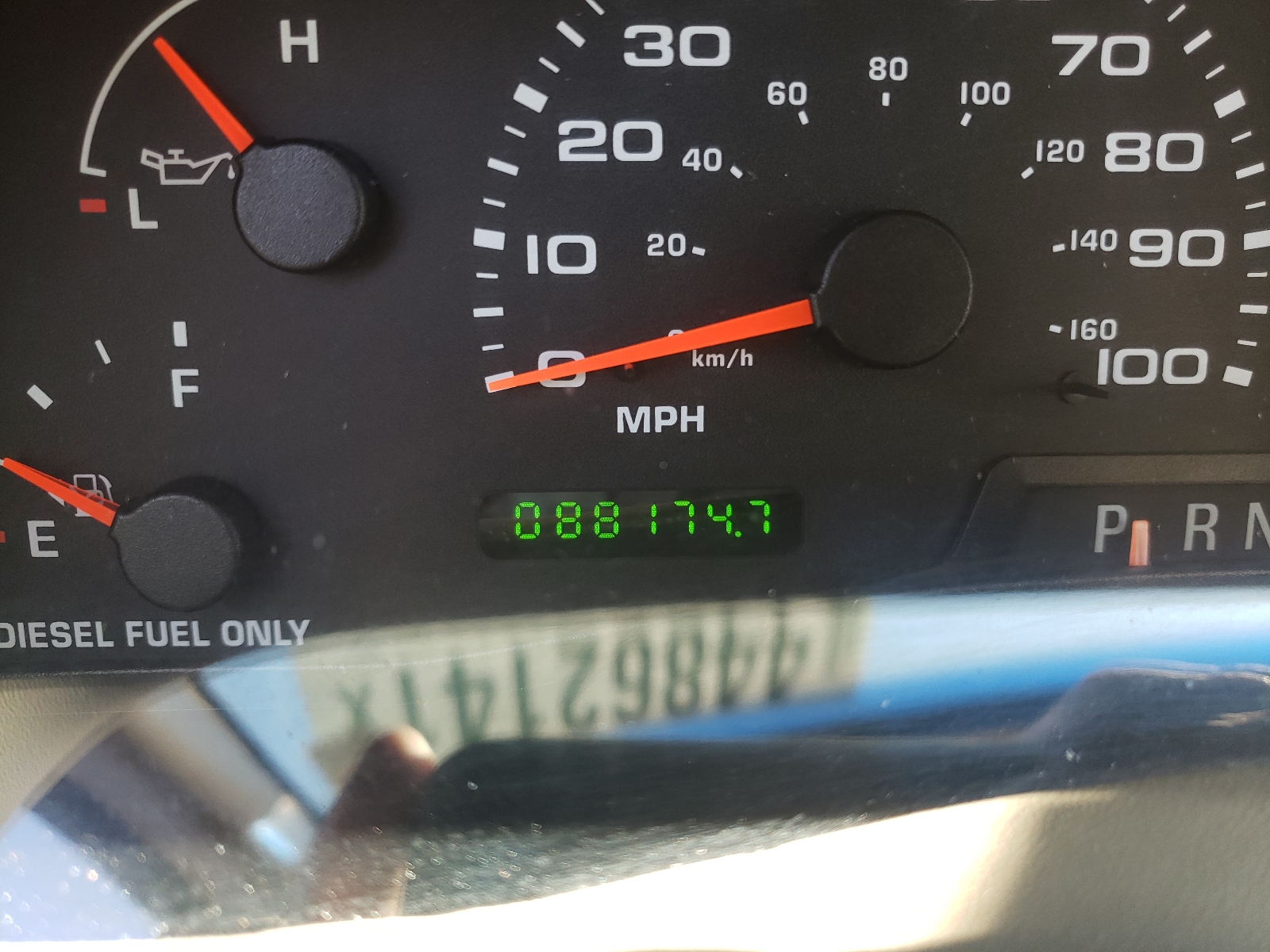Photo 8 from auction – 2002 FORD F250 SUPER with VIN 1FTNX21F12EC12735