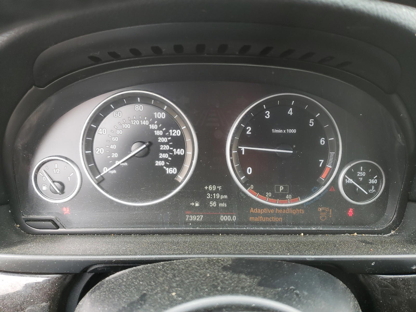 Photo 8 from auction – 2011 BMW 535 XI with VIN WBAFU7C54BC874252